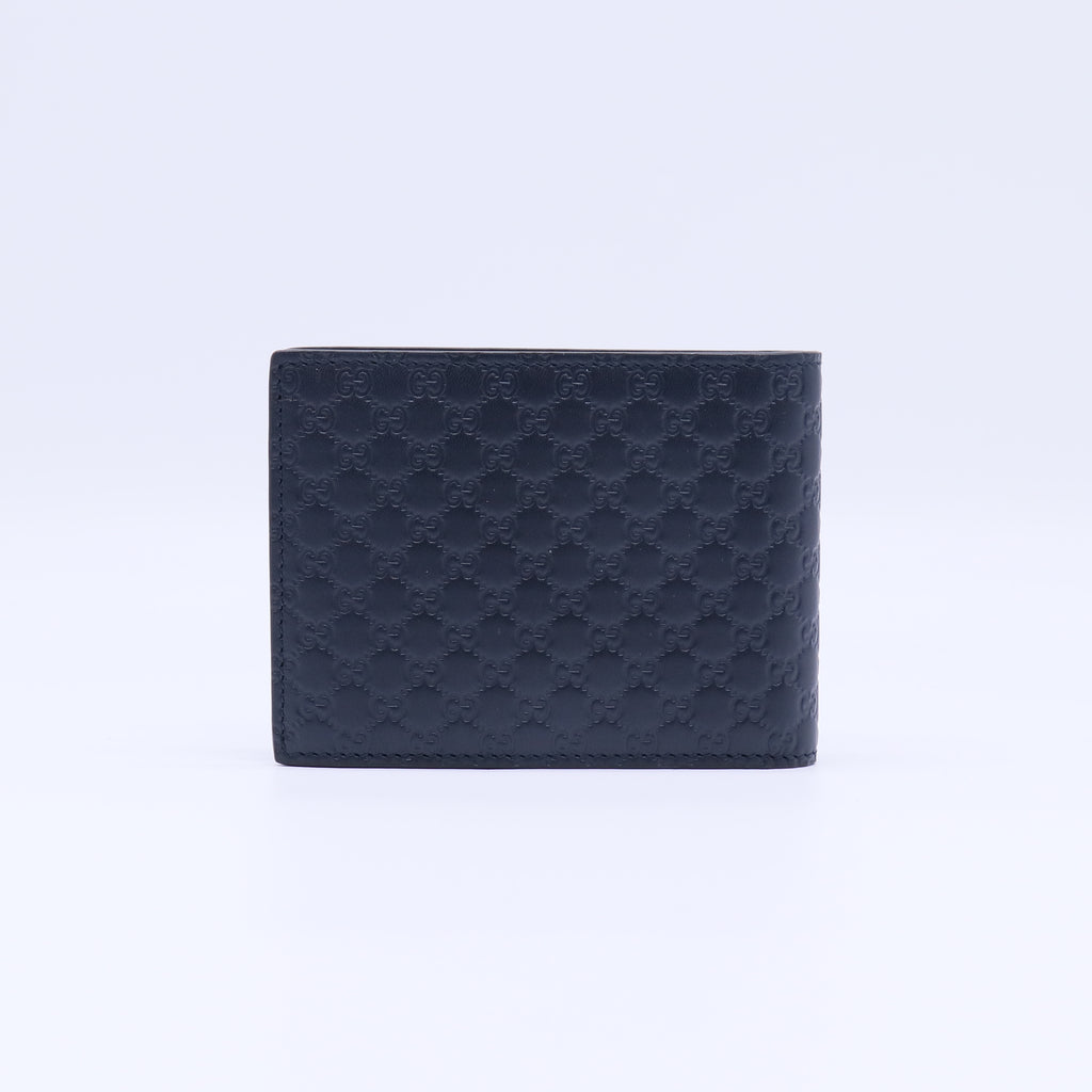 Gucci Microguccissima Leather Bi-Fold Wallet W21803