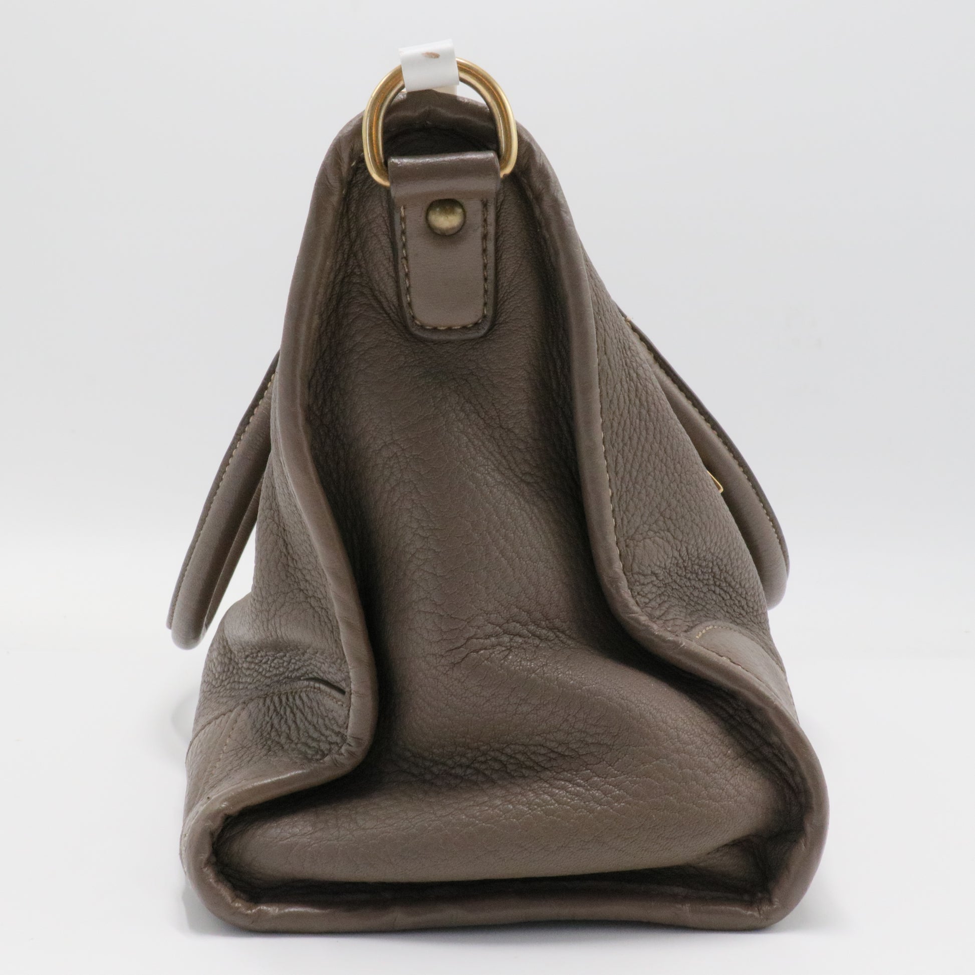 Prada Cervo Deerskin Tote Bambu