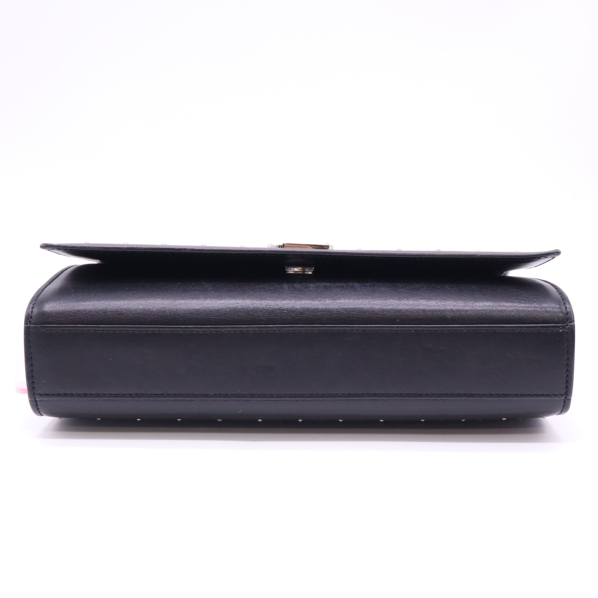 Saint Laurent Grain De Poudre Studded Medium Monogram Kate BagTwins LDJ4555