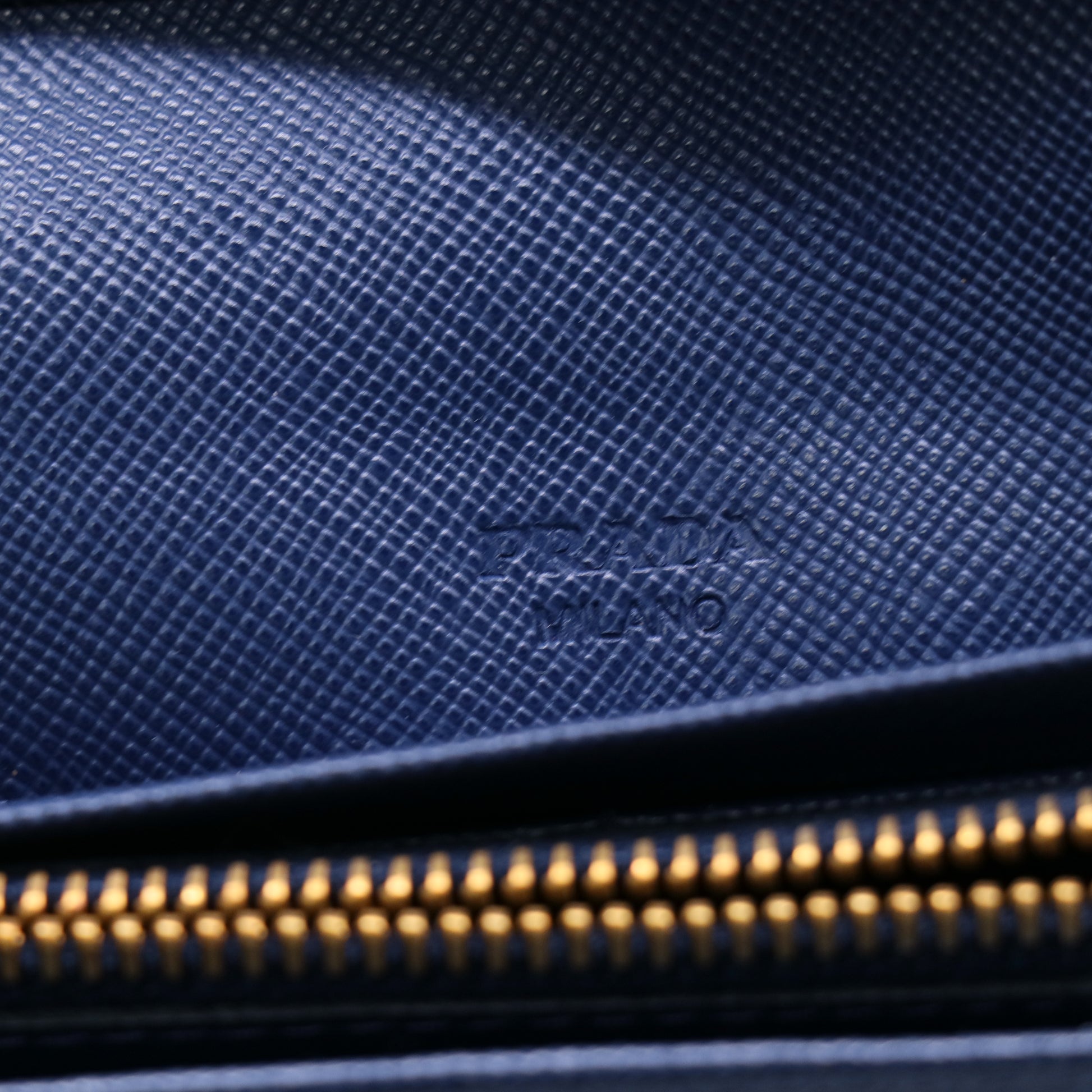 Prada Saffiano Fiocco Bow Continental Wallet Astrale twins W20907