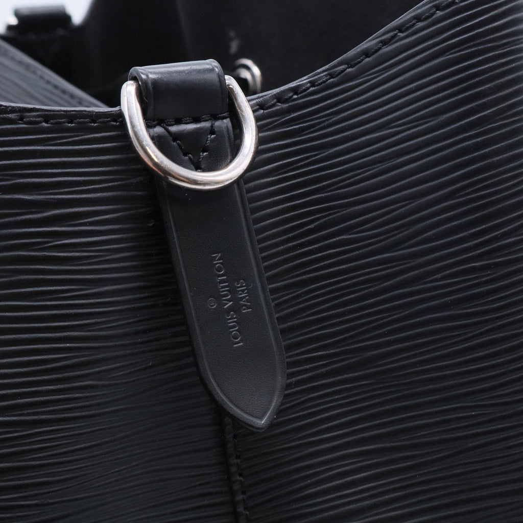 Black Epi Leather NeoNoe Bag