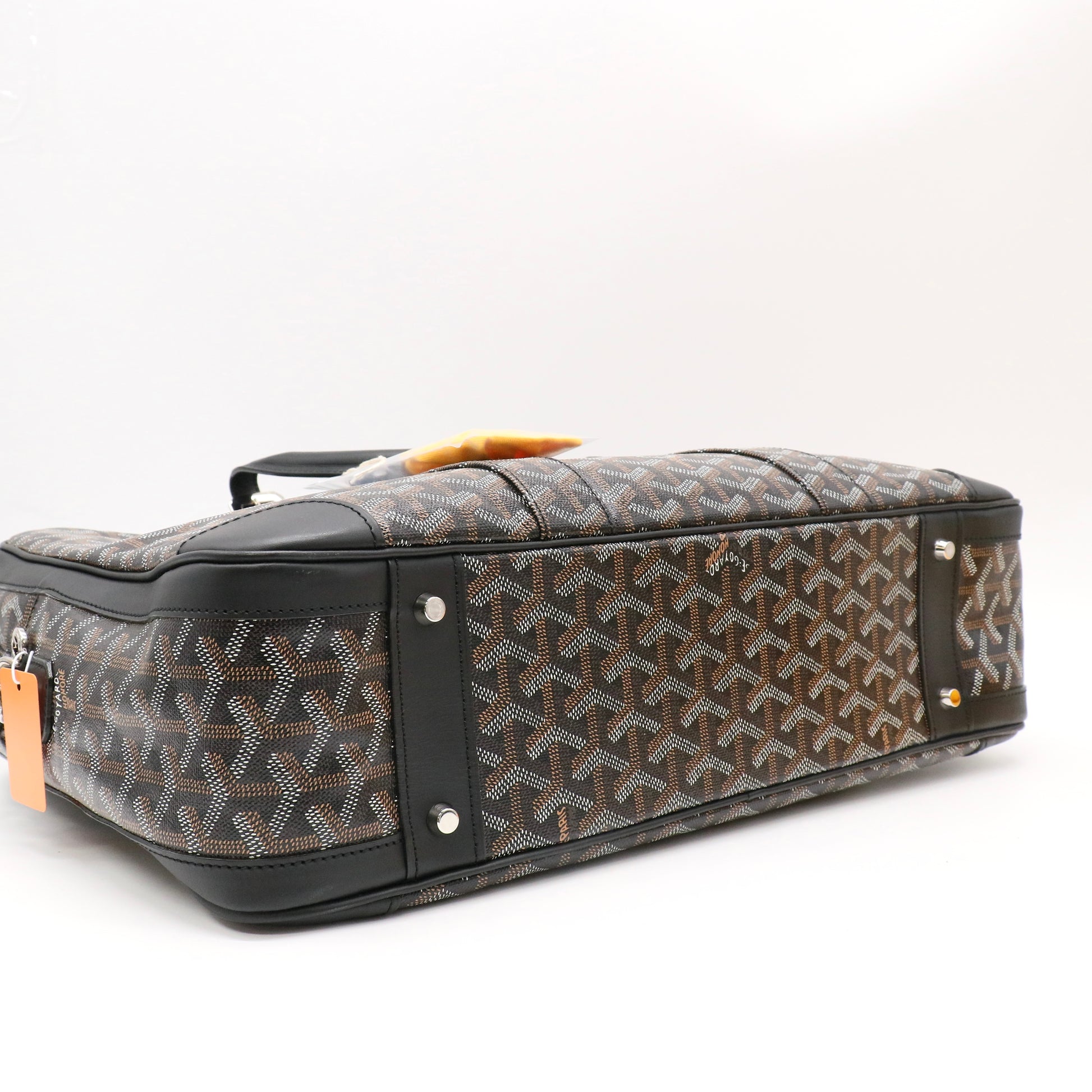 Goyardine Ambassade Briefcase Black twins LDZ579