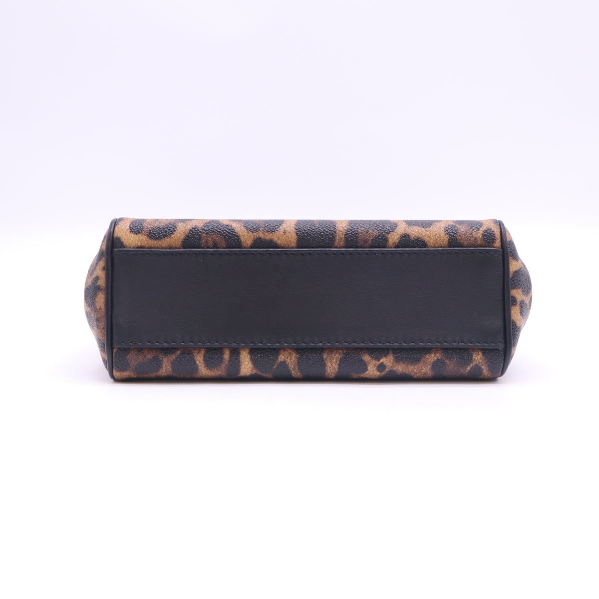 Leather Sicily Leopard Print Coated Small B24239