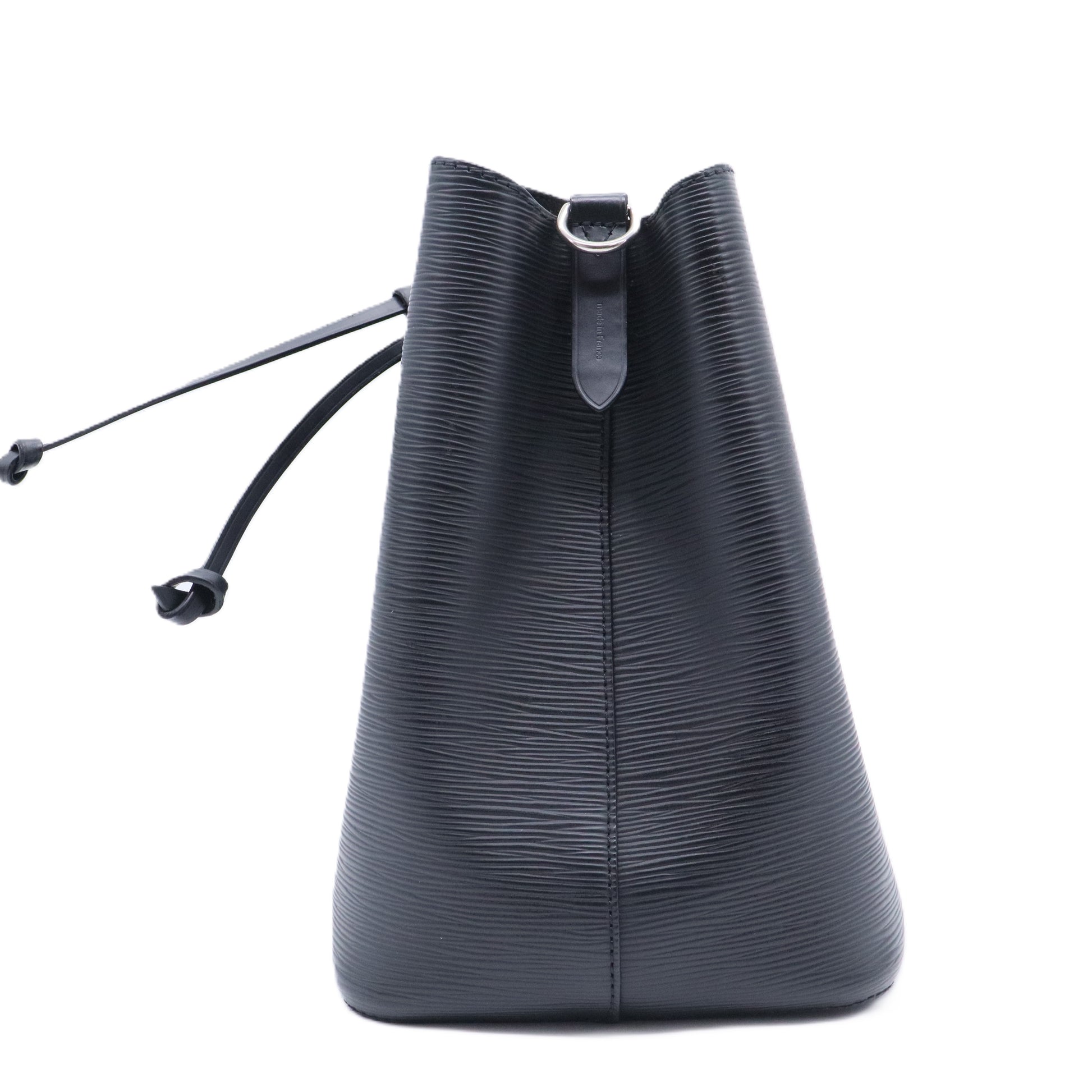 Black Epi Leather NeoNoe Bag