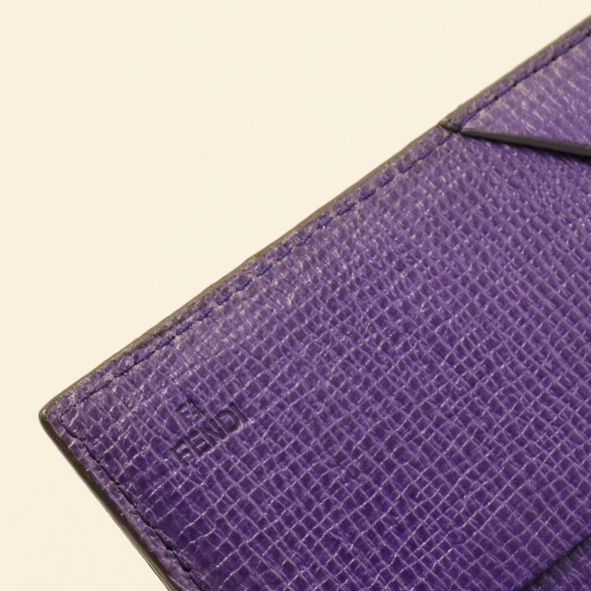 obacco Zucca Coated Canvas Flap Continental Wallet