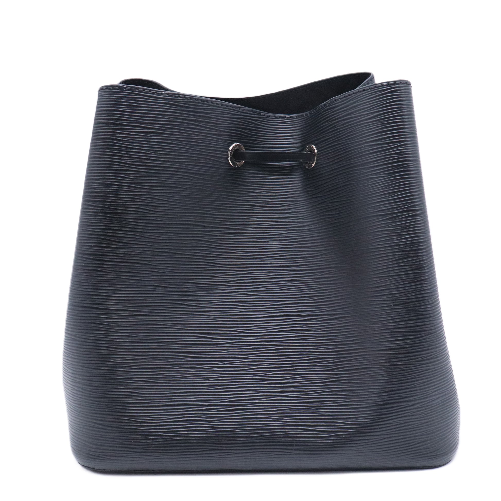 Black Epi Leather NeoNoe Bag