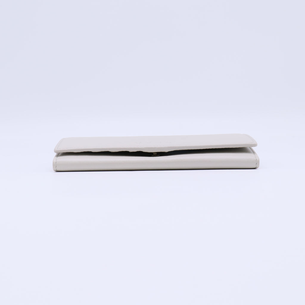 Gucci Textured Leather Continental Flap Wallet W21806