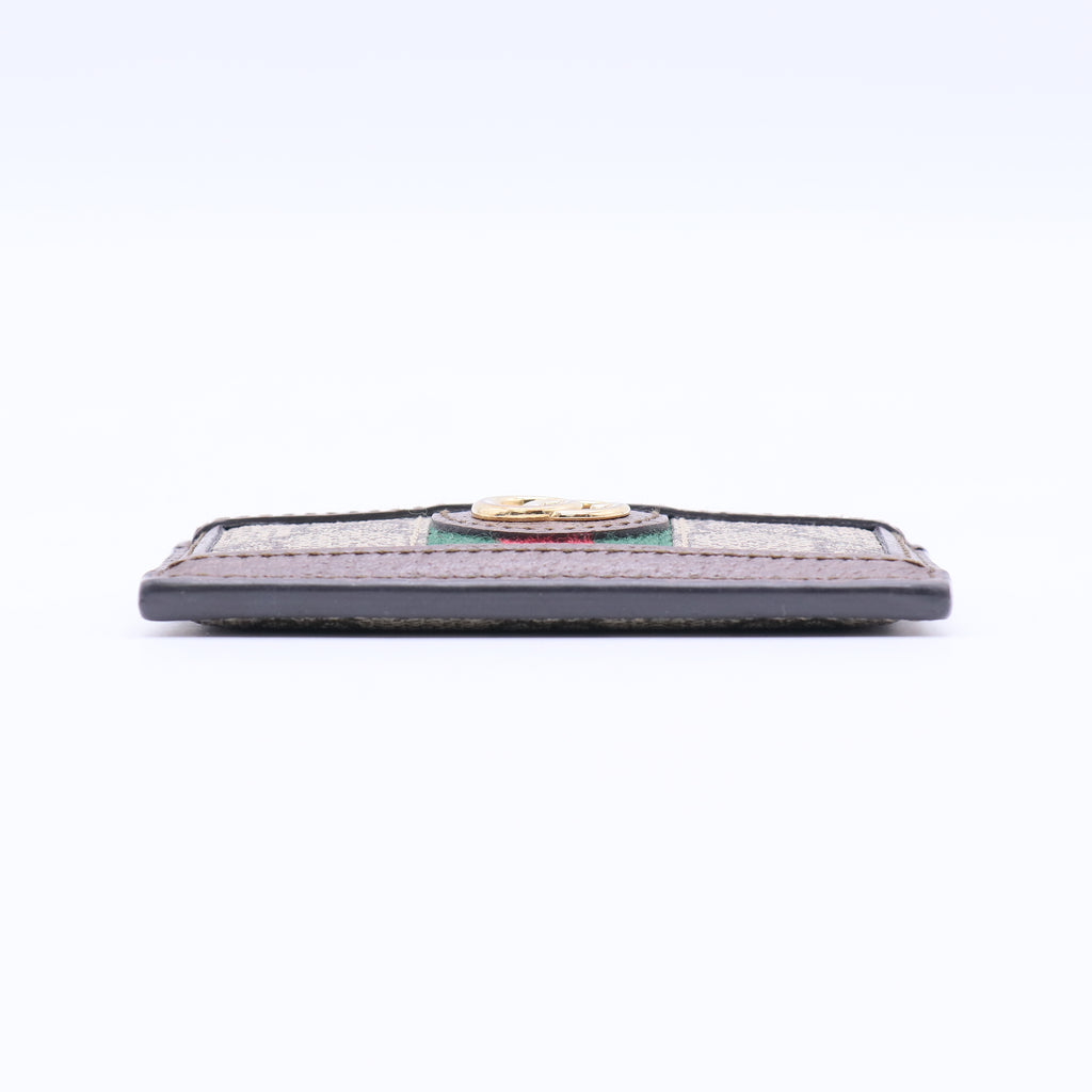 Gucci GG Supreme Monogram Bi-Color Card Holder twins W20909
