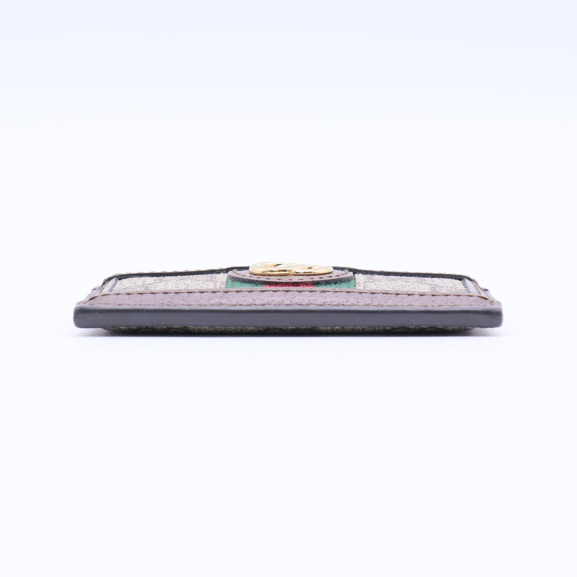 Gucci GG Supreme Monogram Bi-Color Card Holder twins W20909
