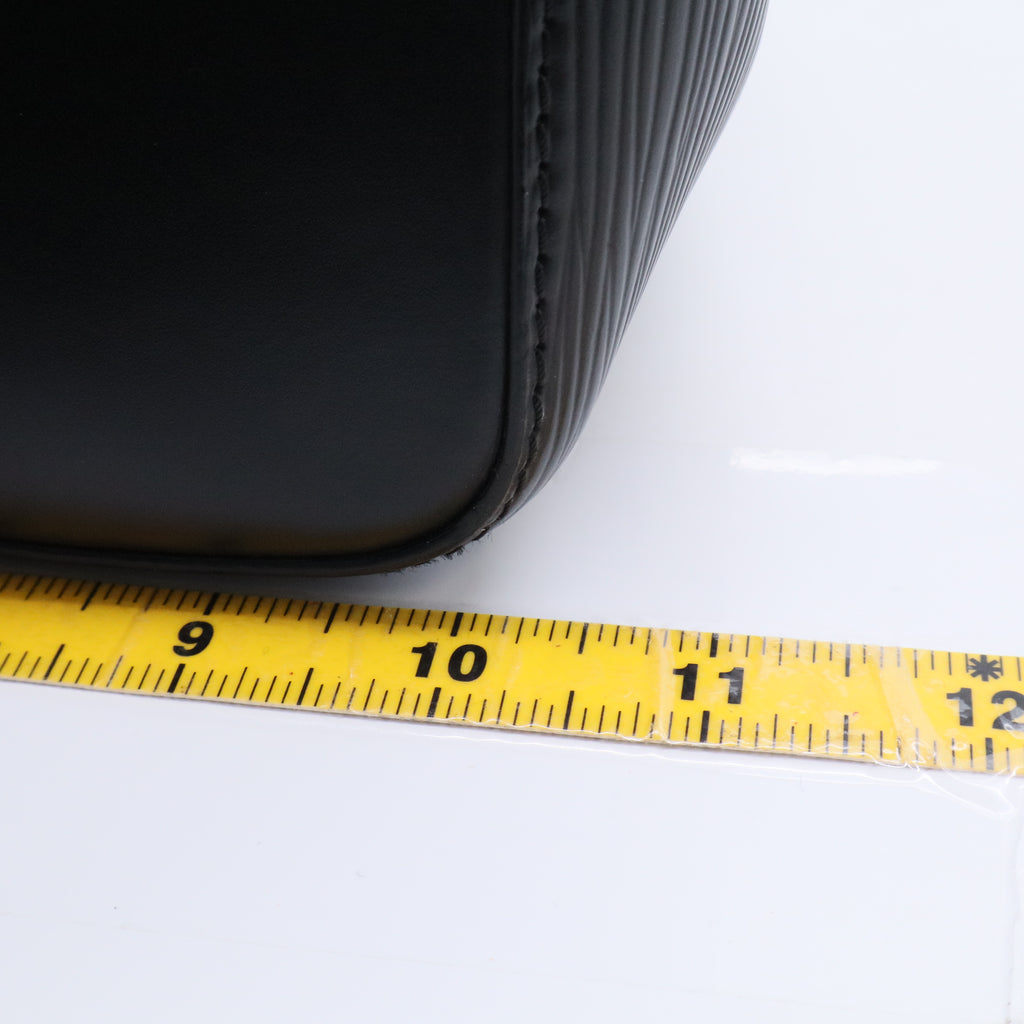 Black Epi Leather NeoNoe Bag