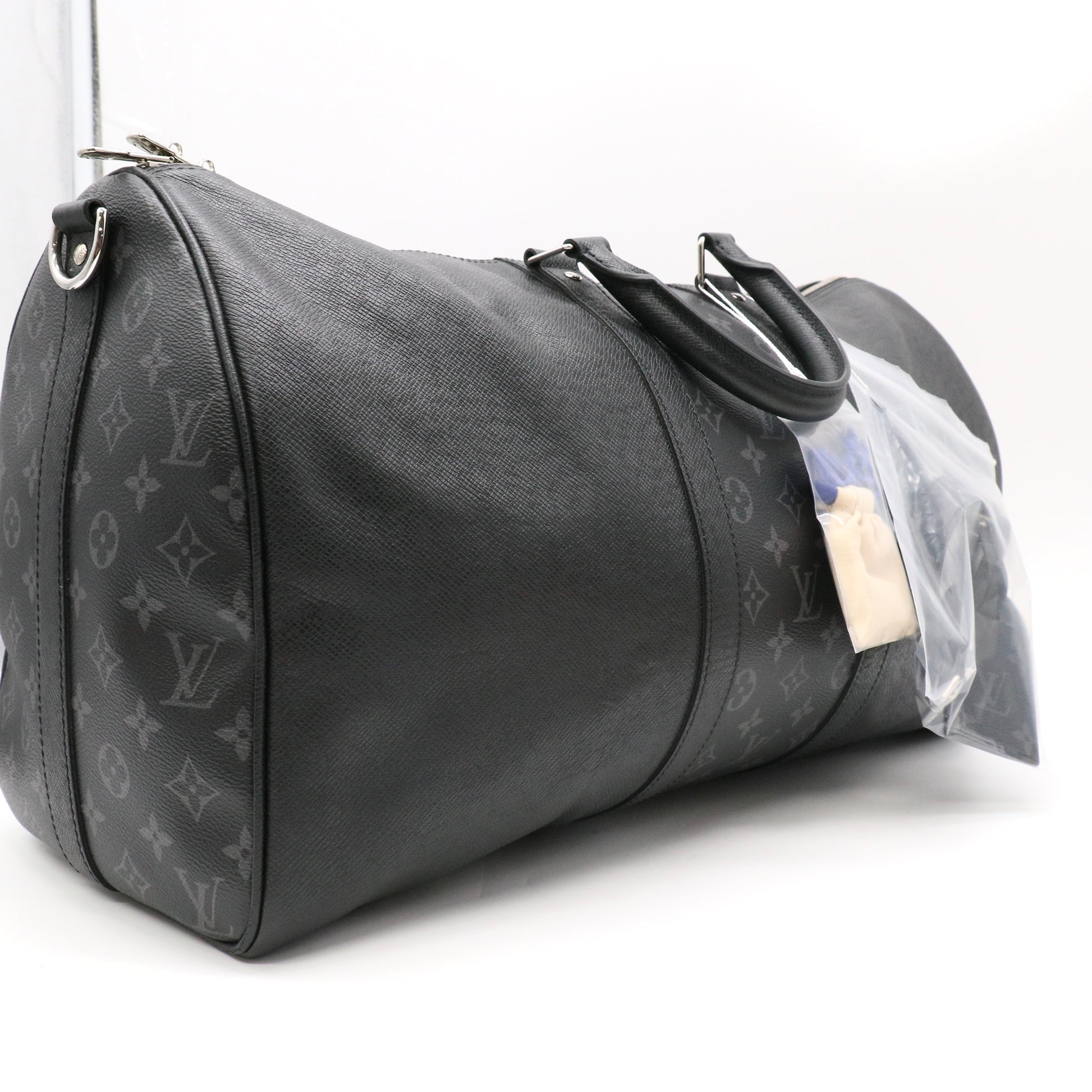 Louis Vuitton Keepall Bandouliere Bag Monogram Taigarama 50 twins LDZ578