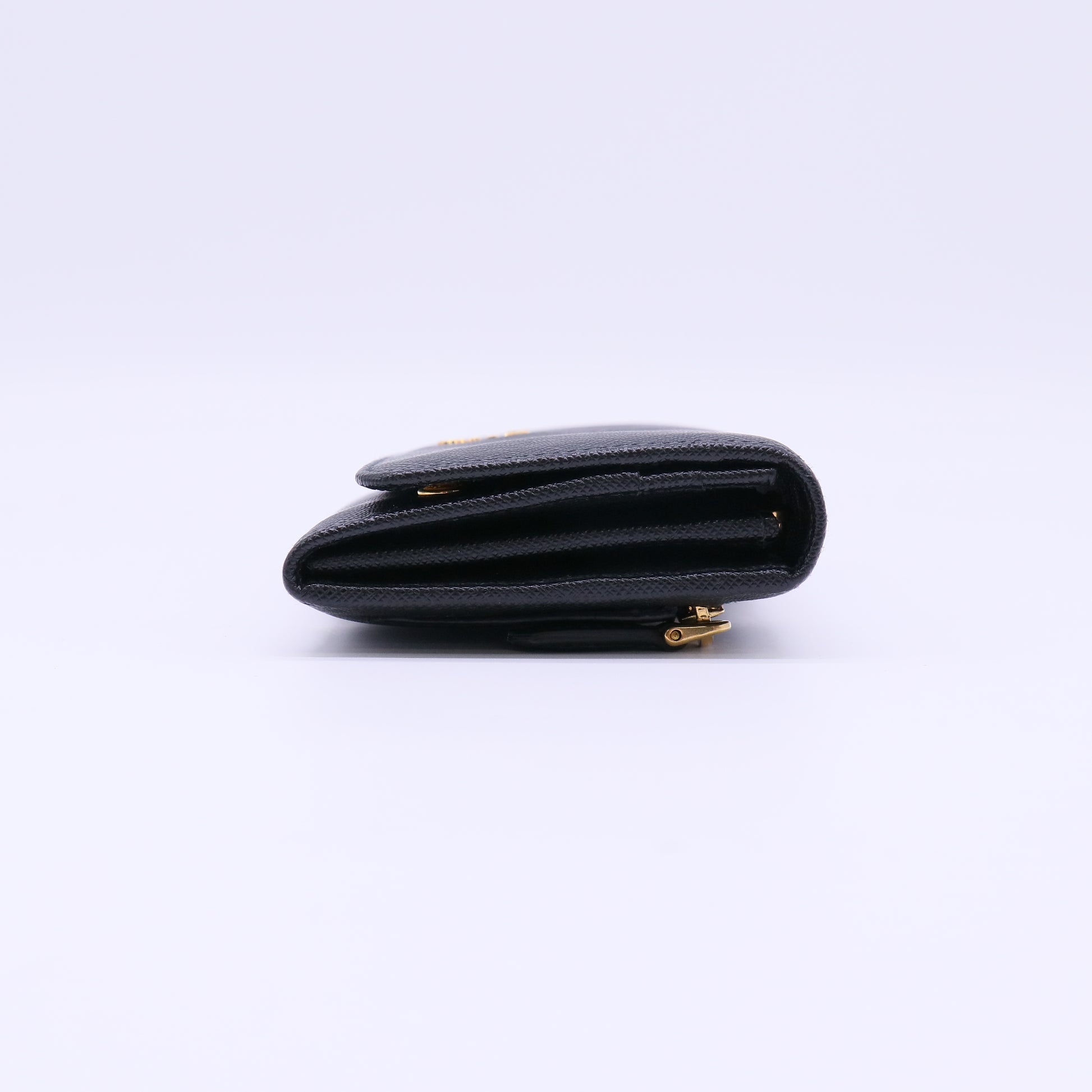 Prada Saffiano Leather Continental Flap Wallet W21983