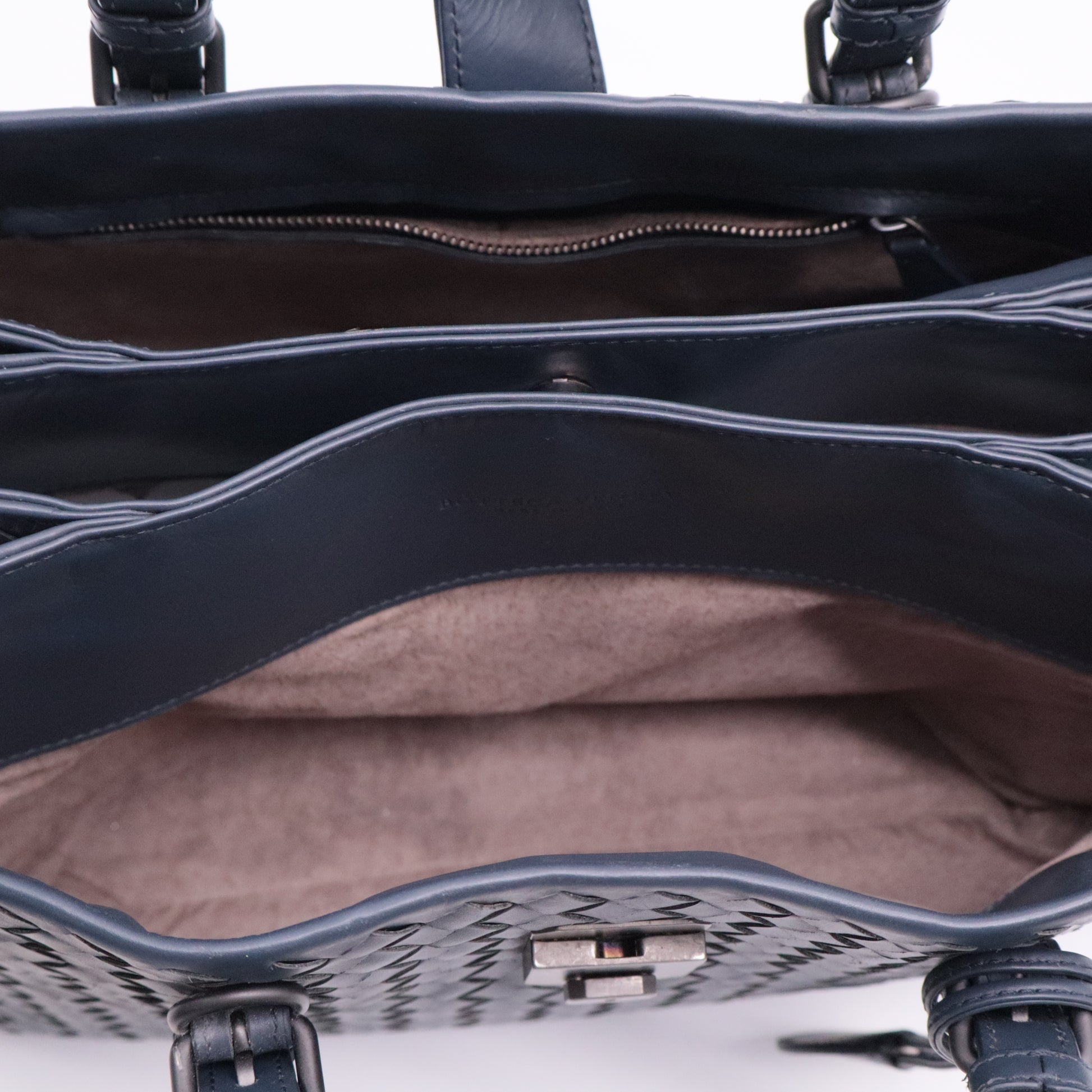 Roma Bag Intrecciato Nappa