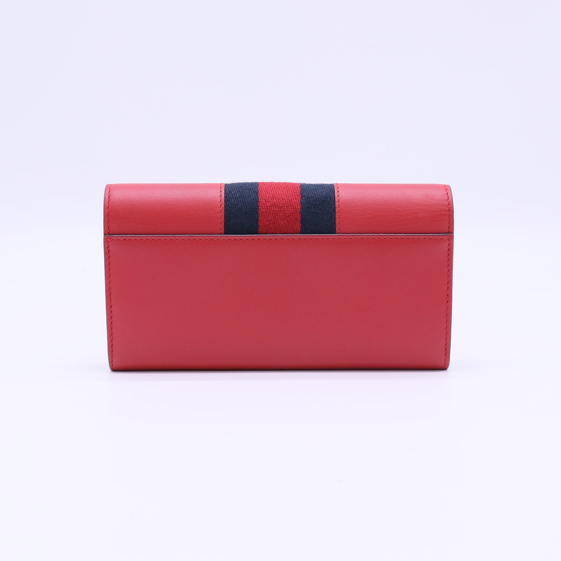 Gucci Sylvie Leather Continental Wallet W22061
