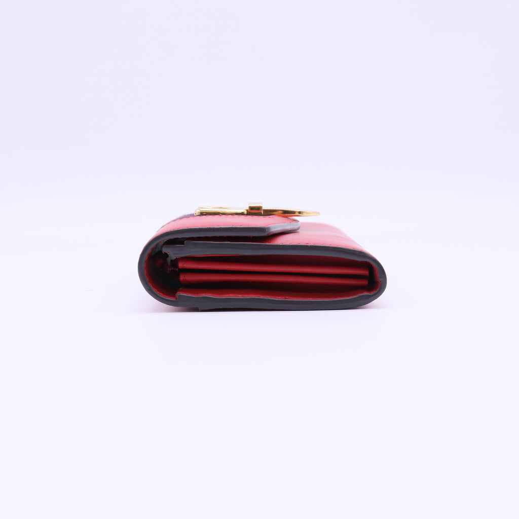 Gucci Sylvie Leather Continental Wallet W22061