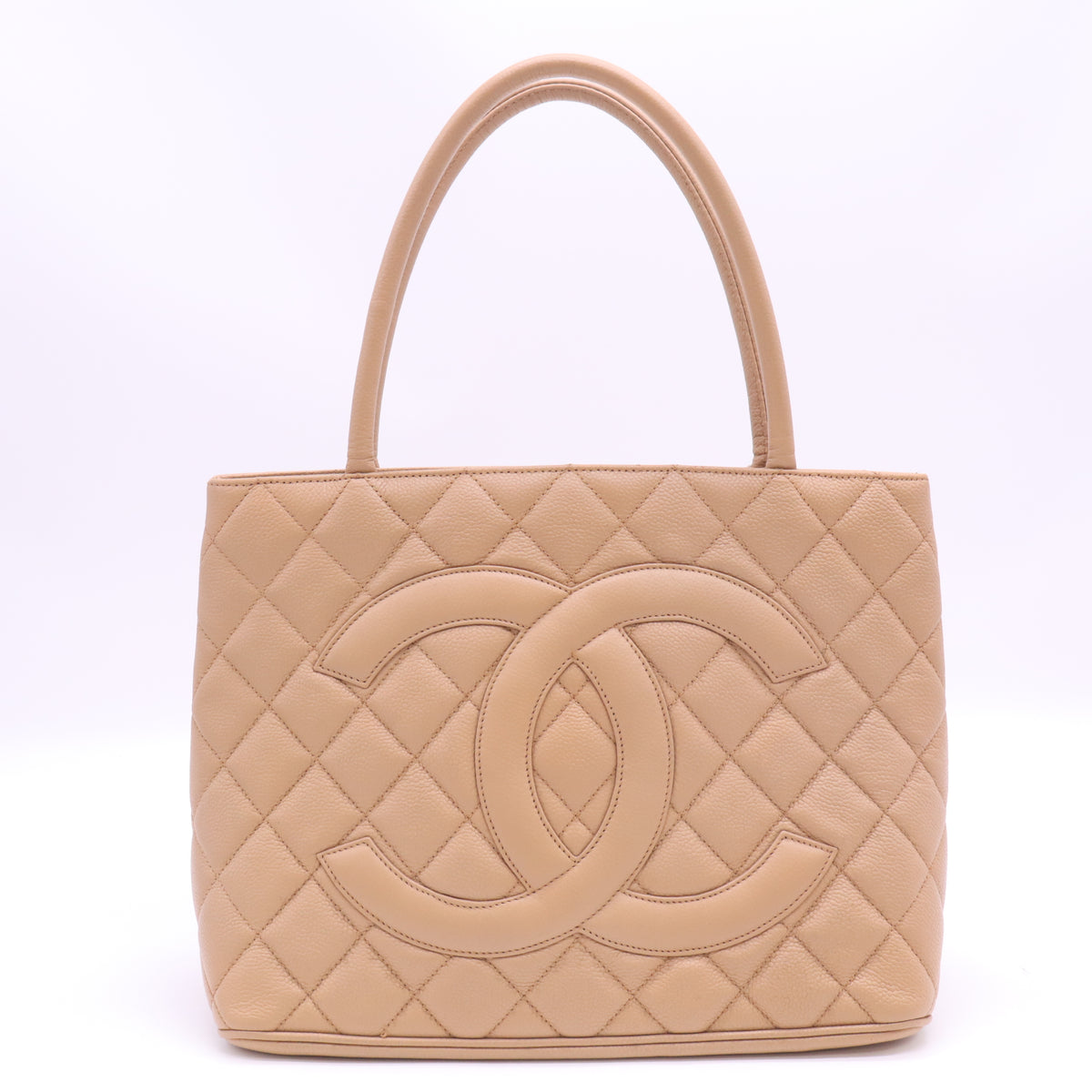Chanel Caviar Quilted Medallion Tote Bag Twins LDZ1200