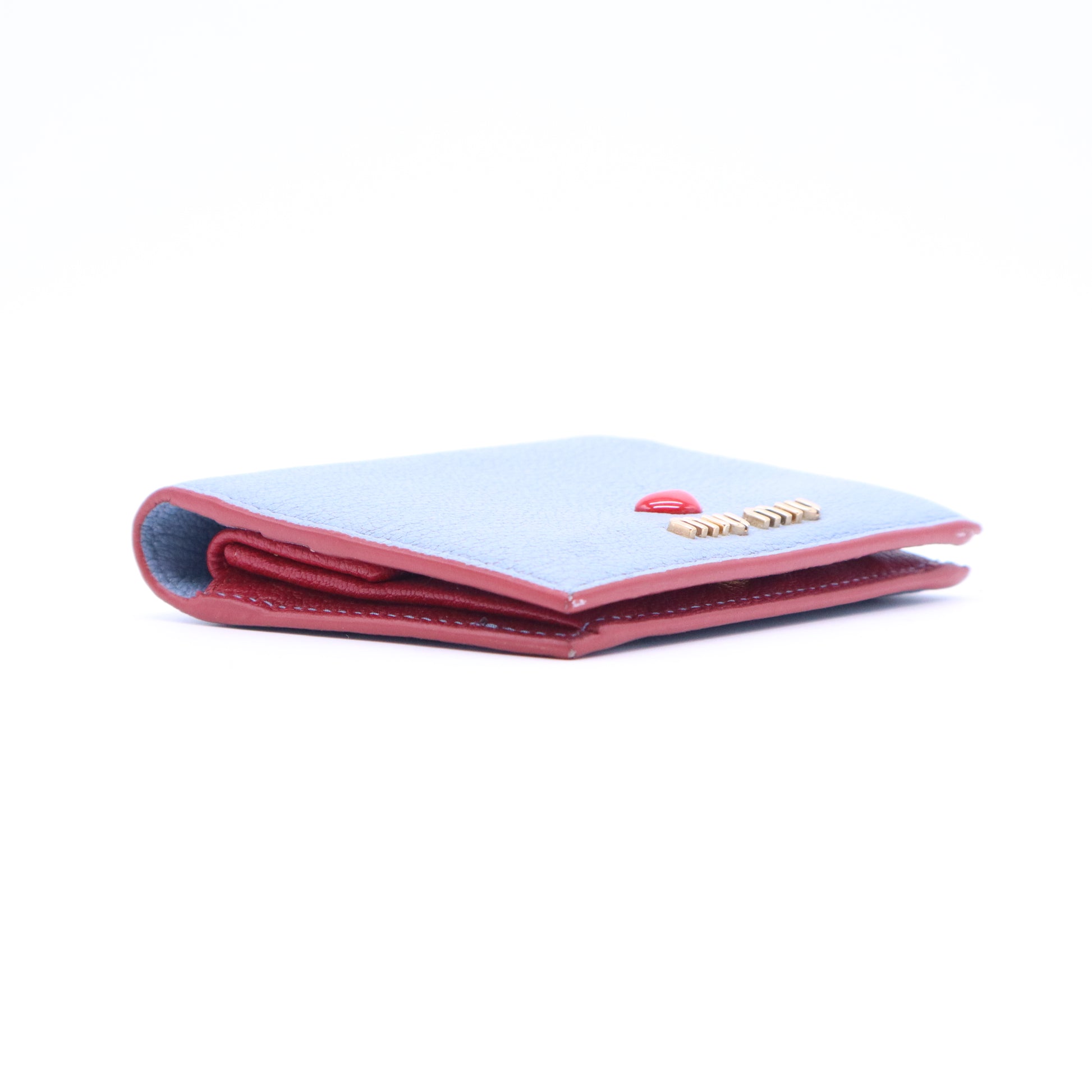 Miu Miu Madras Love Leather Wallet W20891