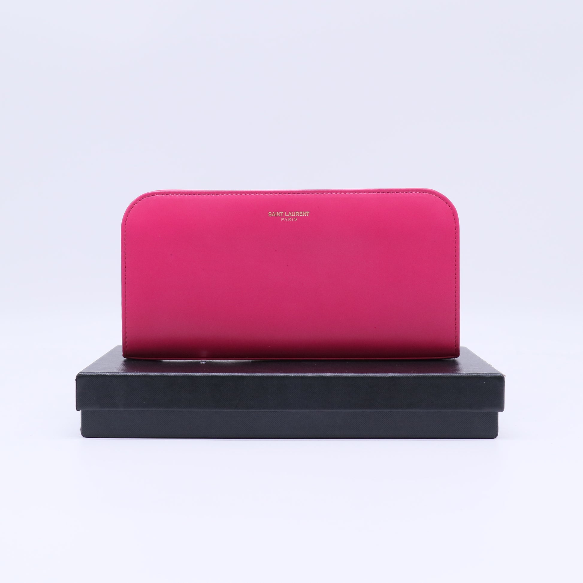 Saint Laurent Large Zip Around Wallet W21692