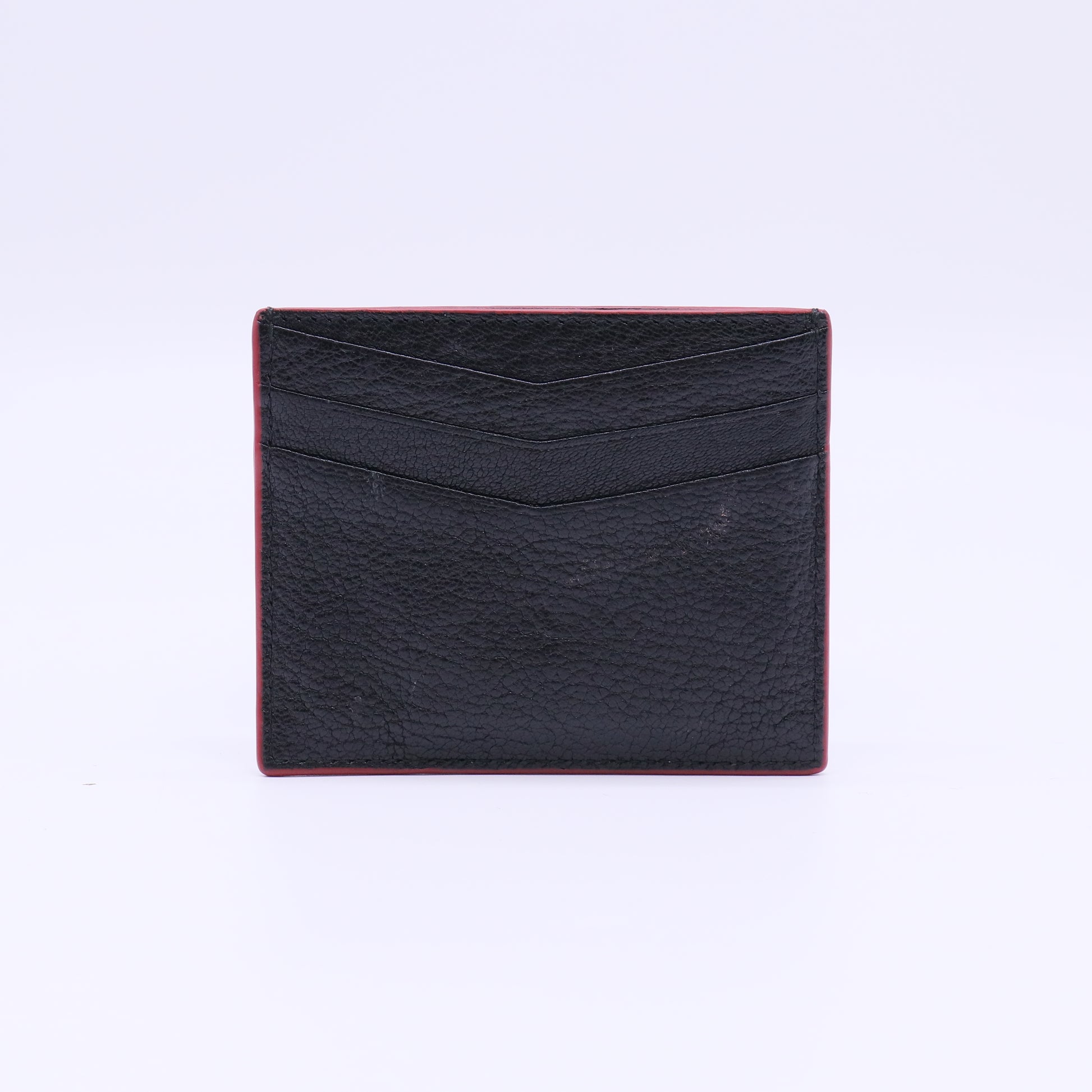 Miu Miu Madras Forever Leather Heart Card Holder W22015