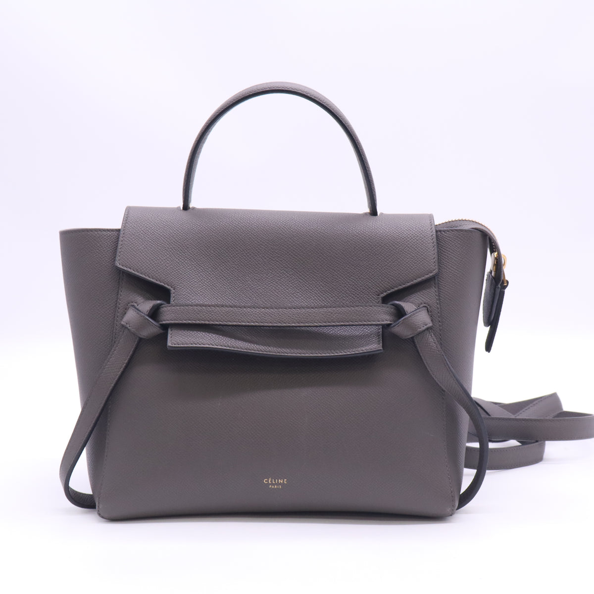 Celine Micro Belt Bag in Grained Calfskin Twins LDZ1209
