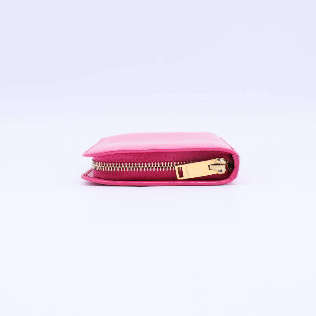 Saint Laurent Large Zip Around Wallet W21692