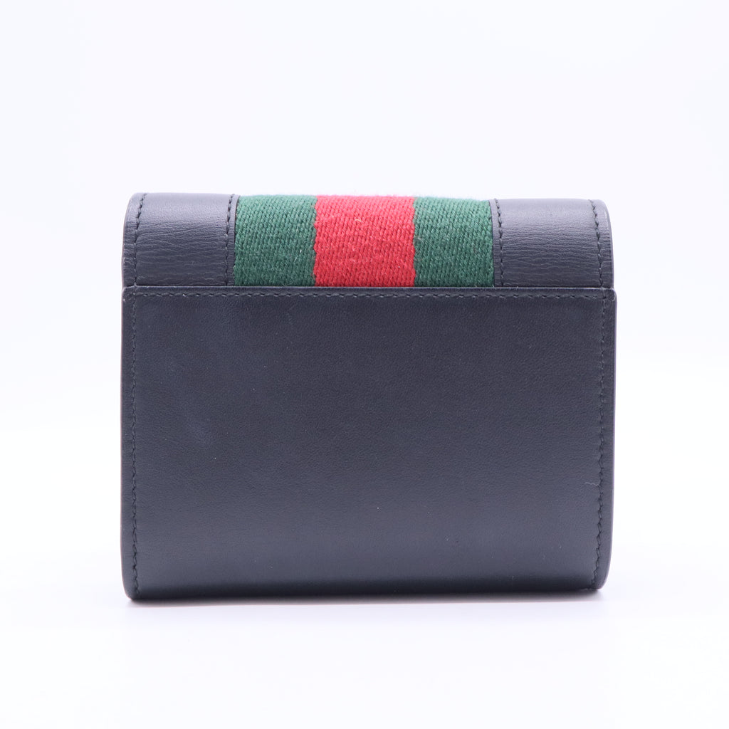 Sylvie Wallet Black Leather