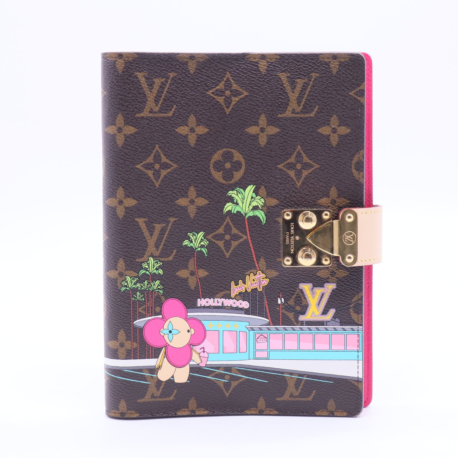 Paul Notebook Cover Limited Edition Vivienne Xmas Monogram Canvas MM