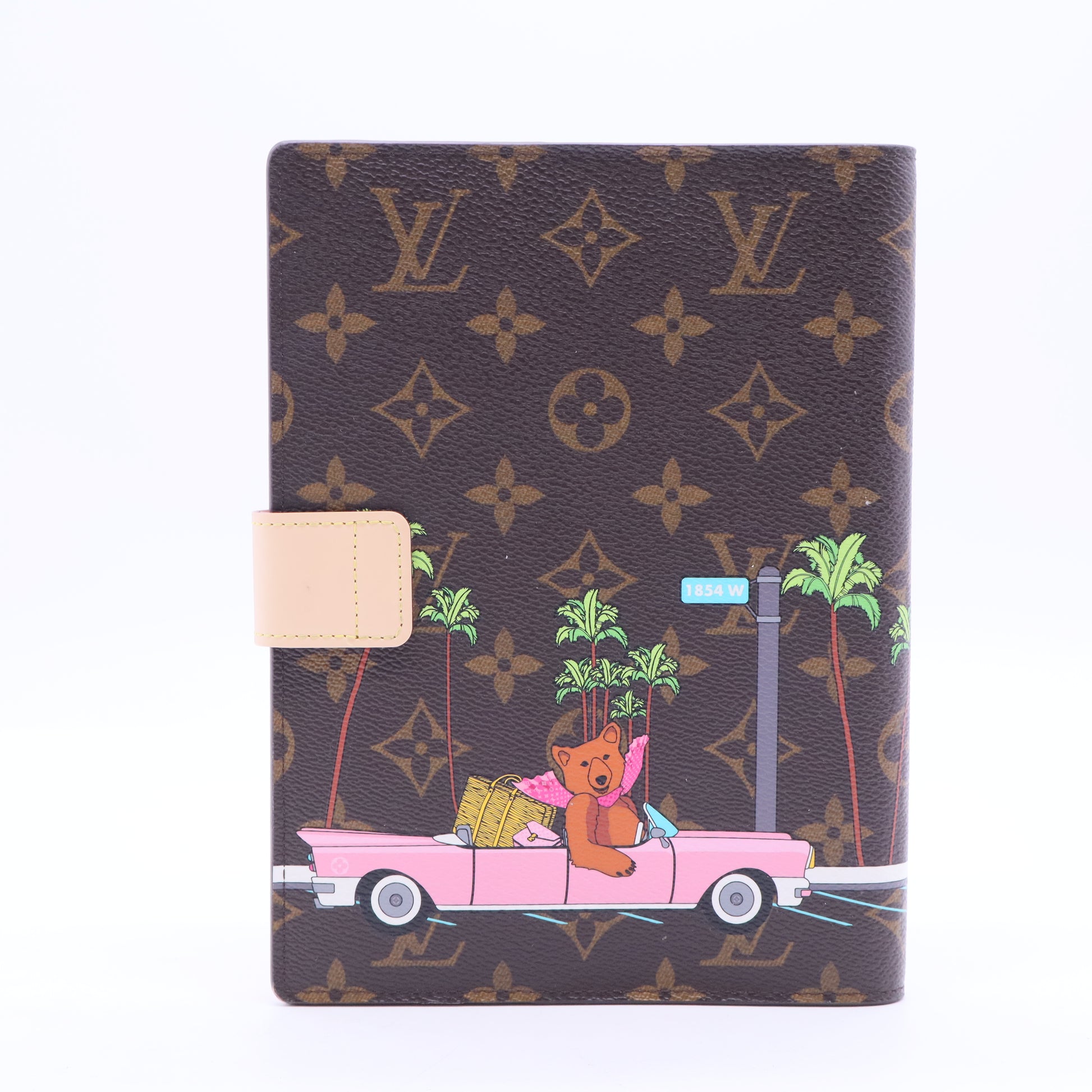 Paul Notebook Cover Limited Edition Vivienne Xmas Monogram Canvas MM