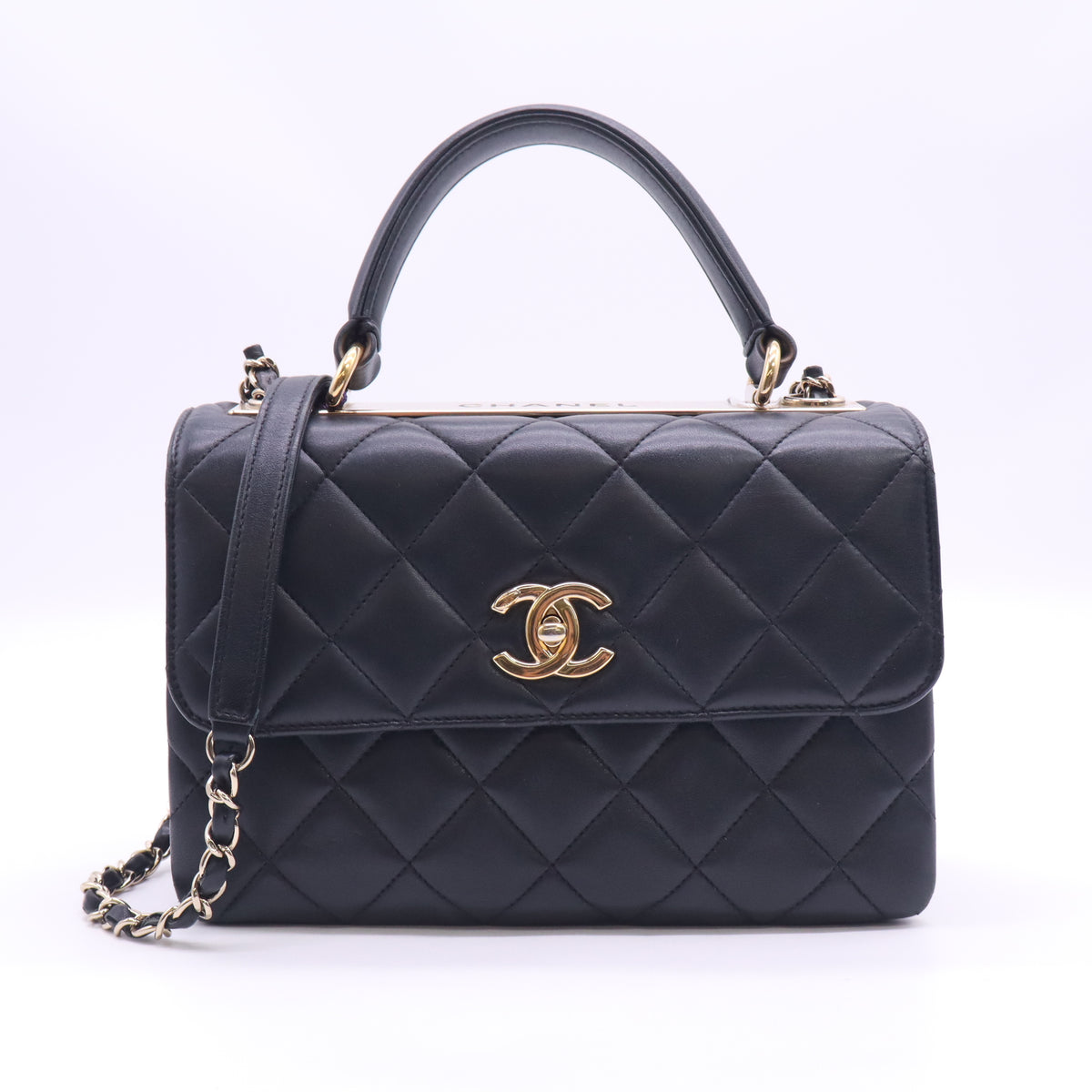 Chanel Trendy CC Flap Bag with Top Handle Twins LDZ1211