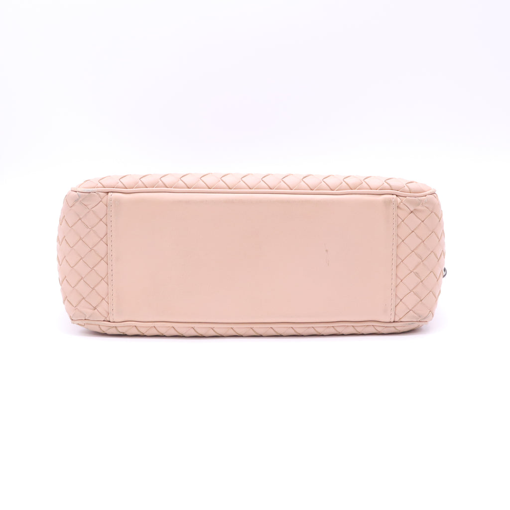 Bottega Veneta Intrecciato Lambskin Python 2WAY Handbag twins B23692