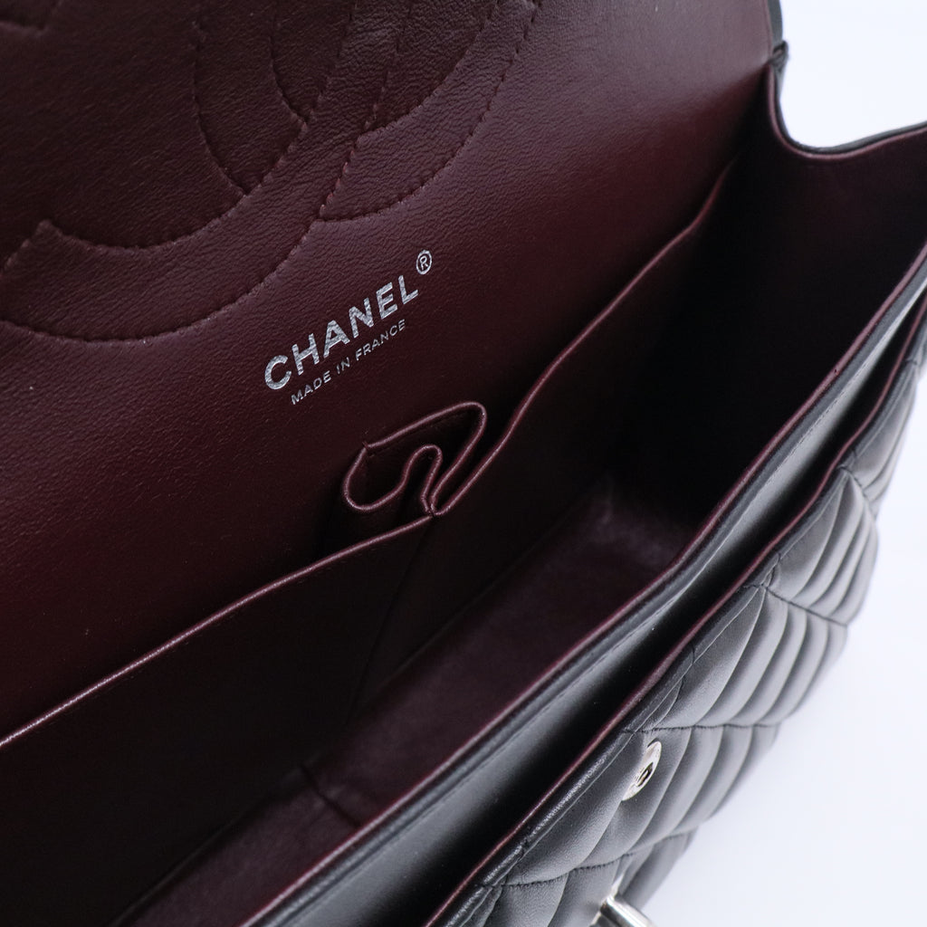 Classic Single Flap Bag Quilted Lambskin Jumbo