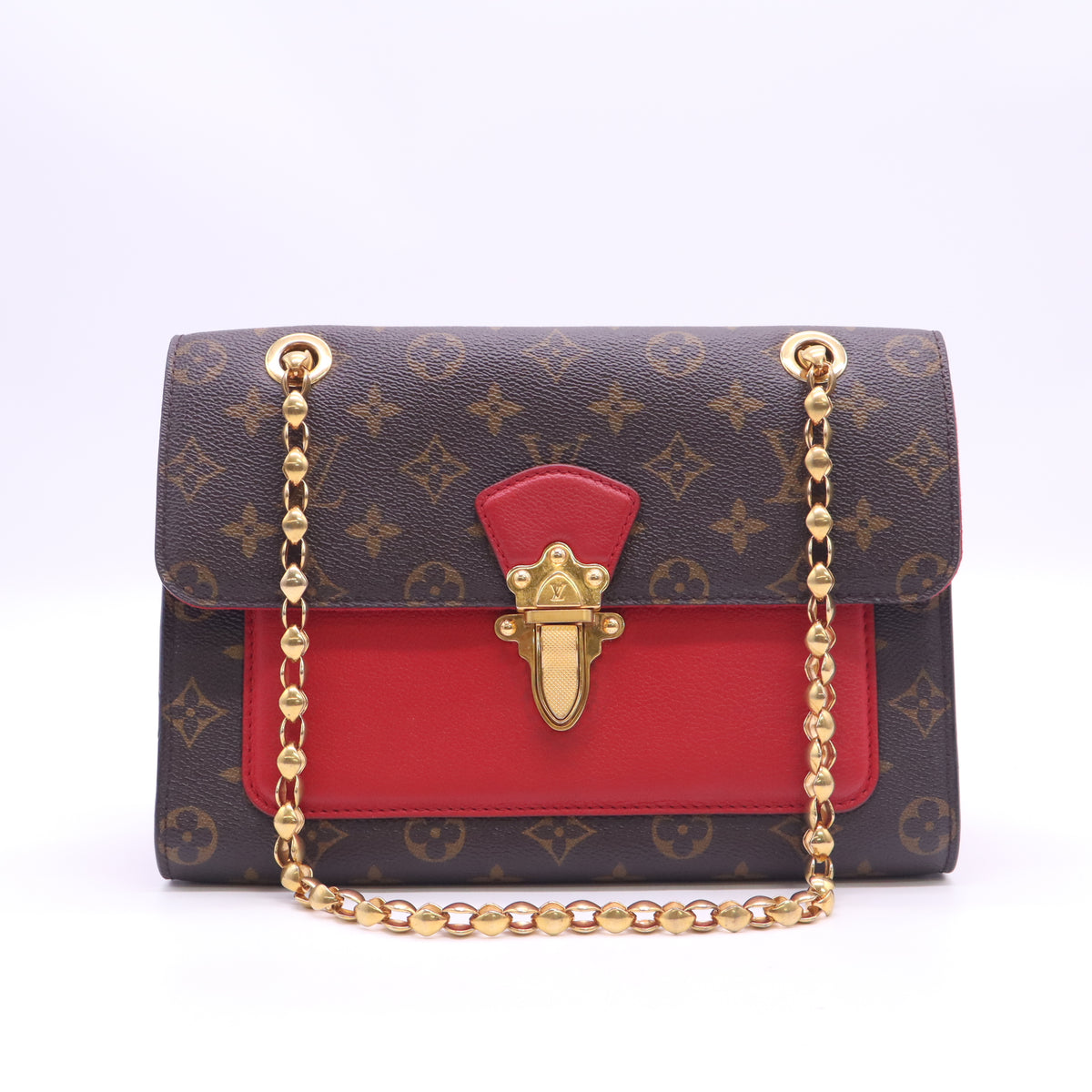 Louis Vuitton Victoire Monogram Canvas Shoulder Bag Twins LDZ1205