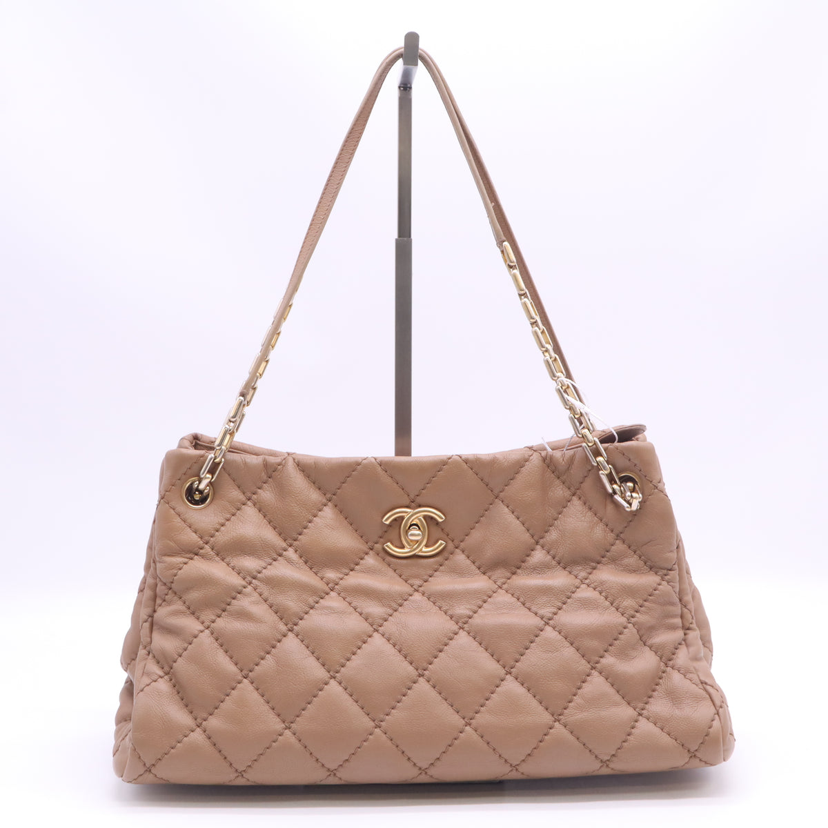 Chanel Quilted Shopping Tote Bag Twins LDZ1213
