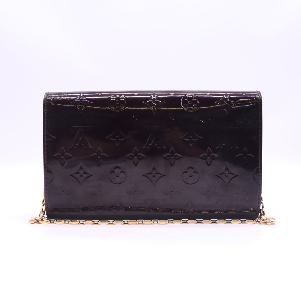 Louis Vuitton Monogram Vernis Ana Clutch B24199
