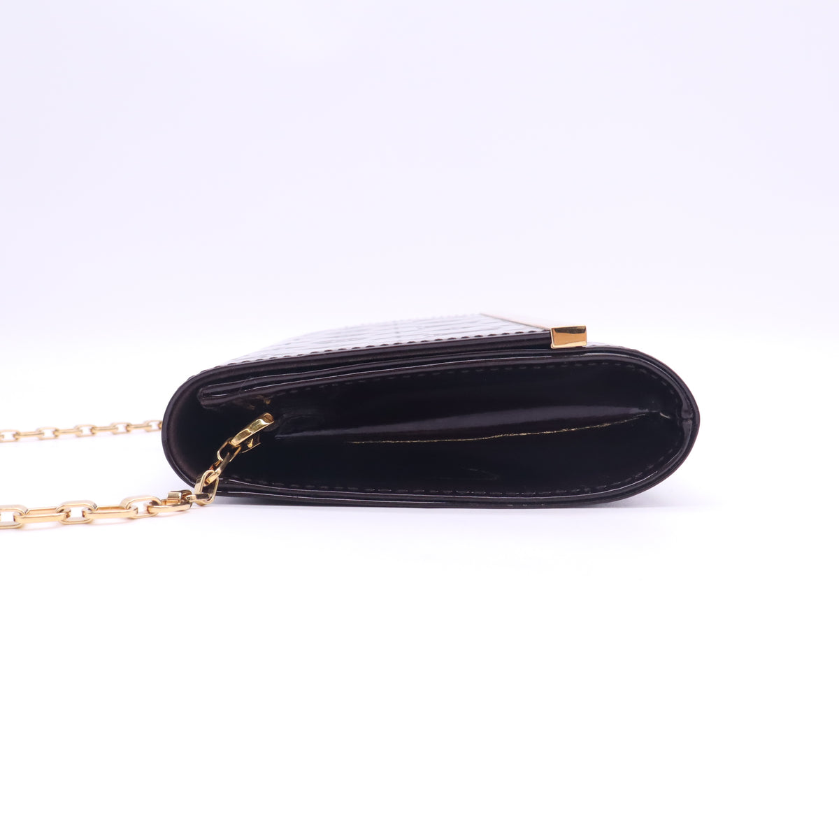 Louis Vuitton Monogram Vernis Ana Clutch B24199