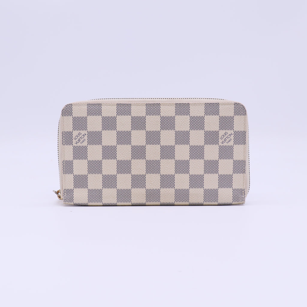 Louis Vuitton Damier Azur Zippy Wallet W22056