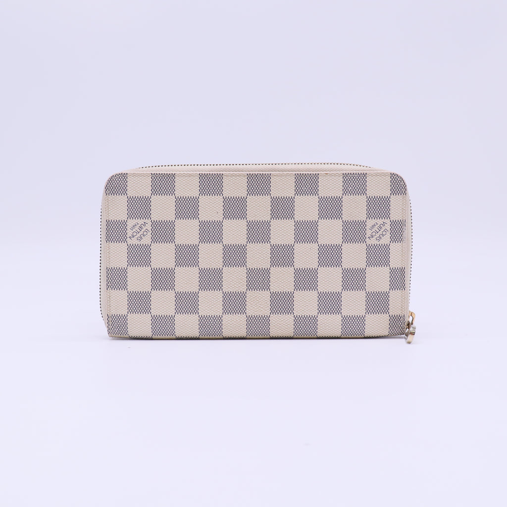 Louis Vuitton Damier Azur Zippy Wallet W22056