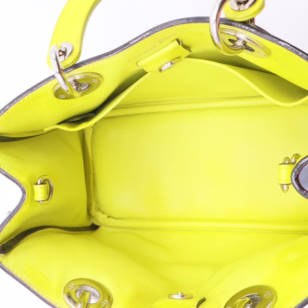 Lady Dior leather handbag