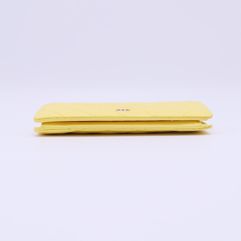 Chanel Timeless Classic Matelasse Long Wallet W21977