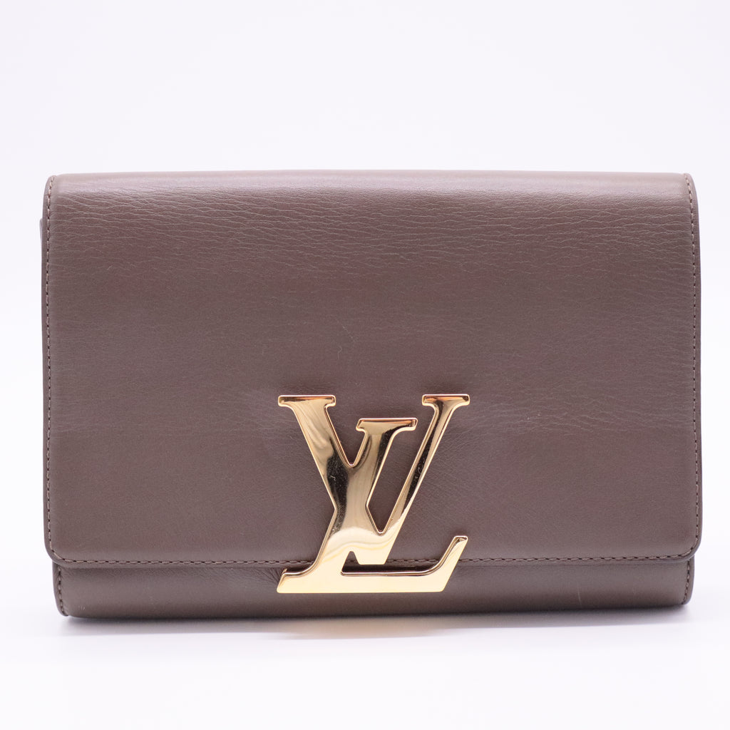 Chain Louise Clutch Leather MM