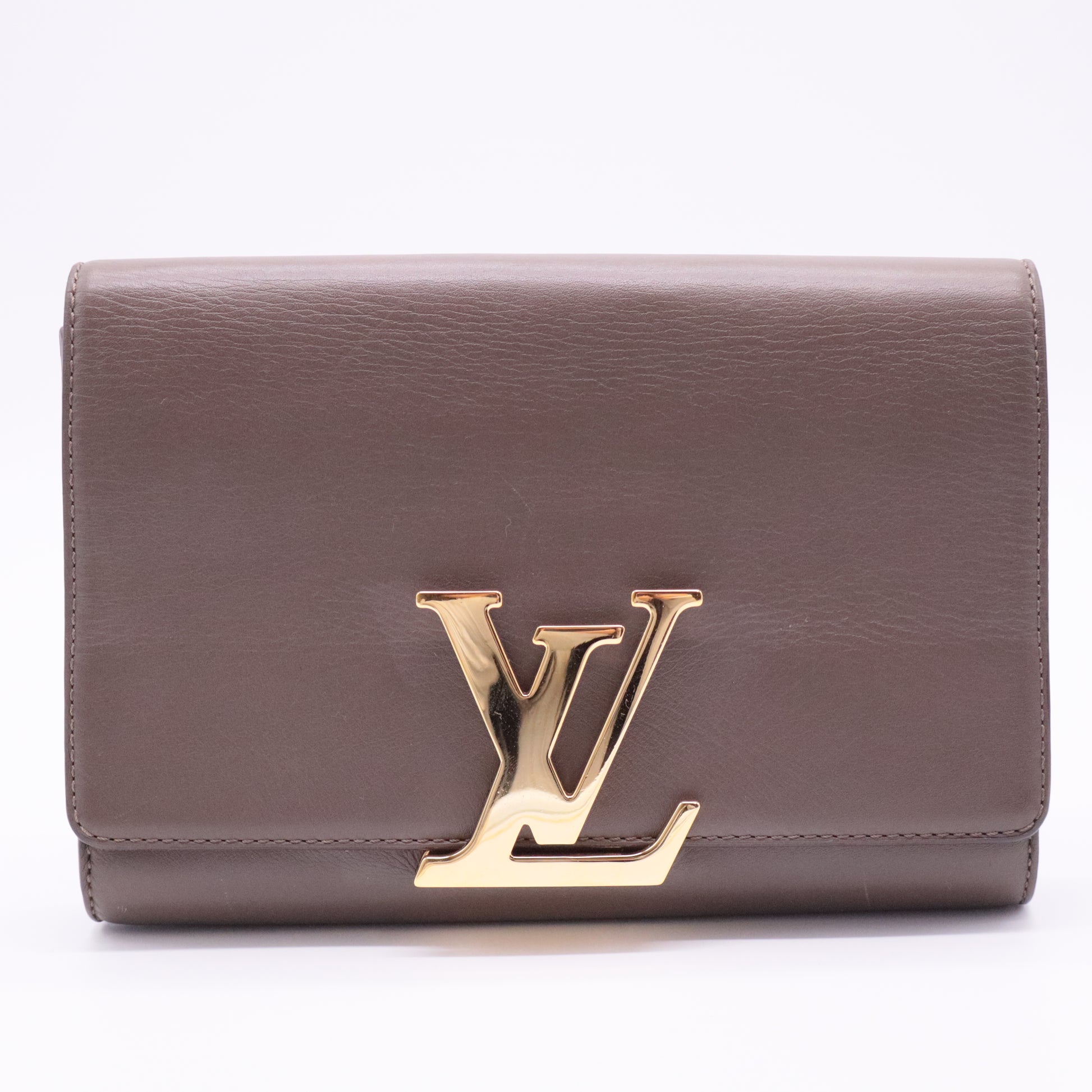 Chain Louise Clutch Leather MM