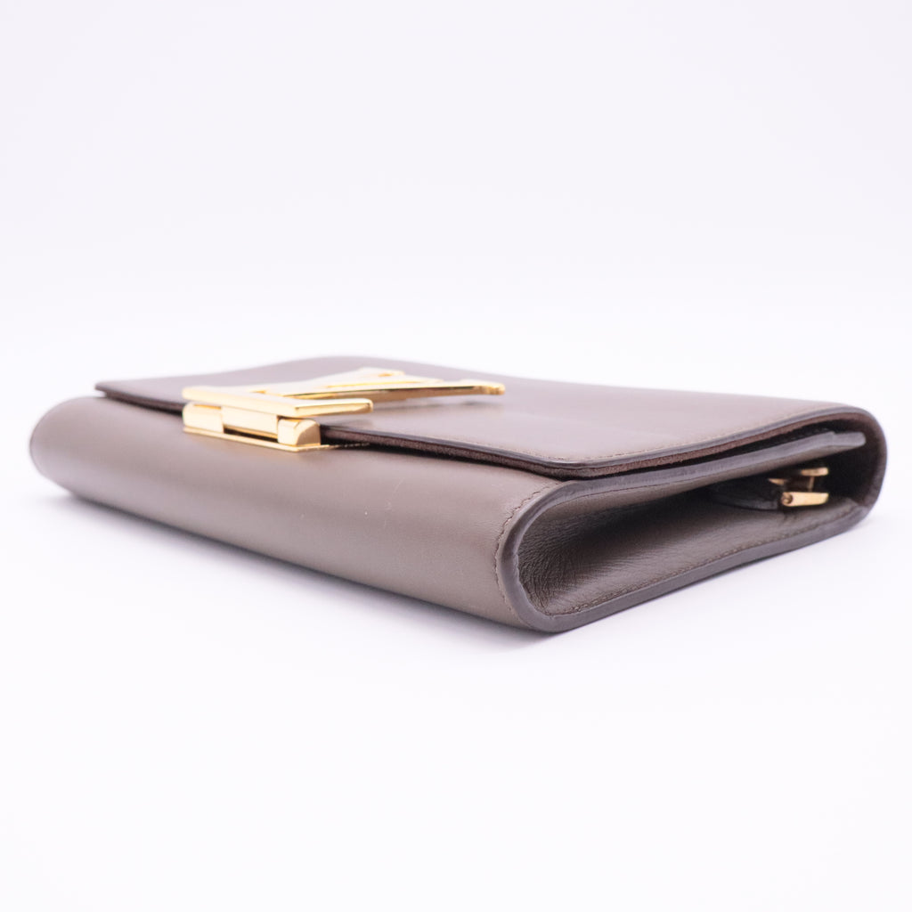 Chain Louise Clutch Leather MM