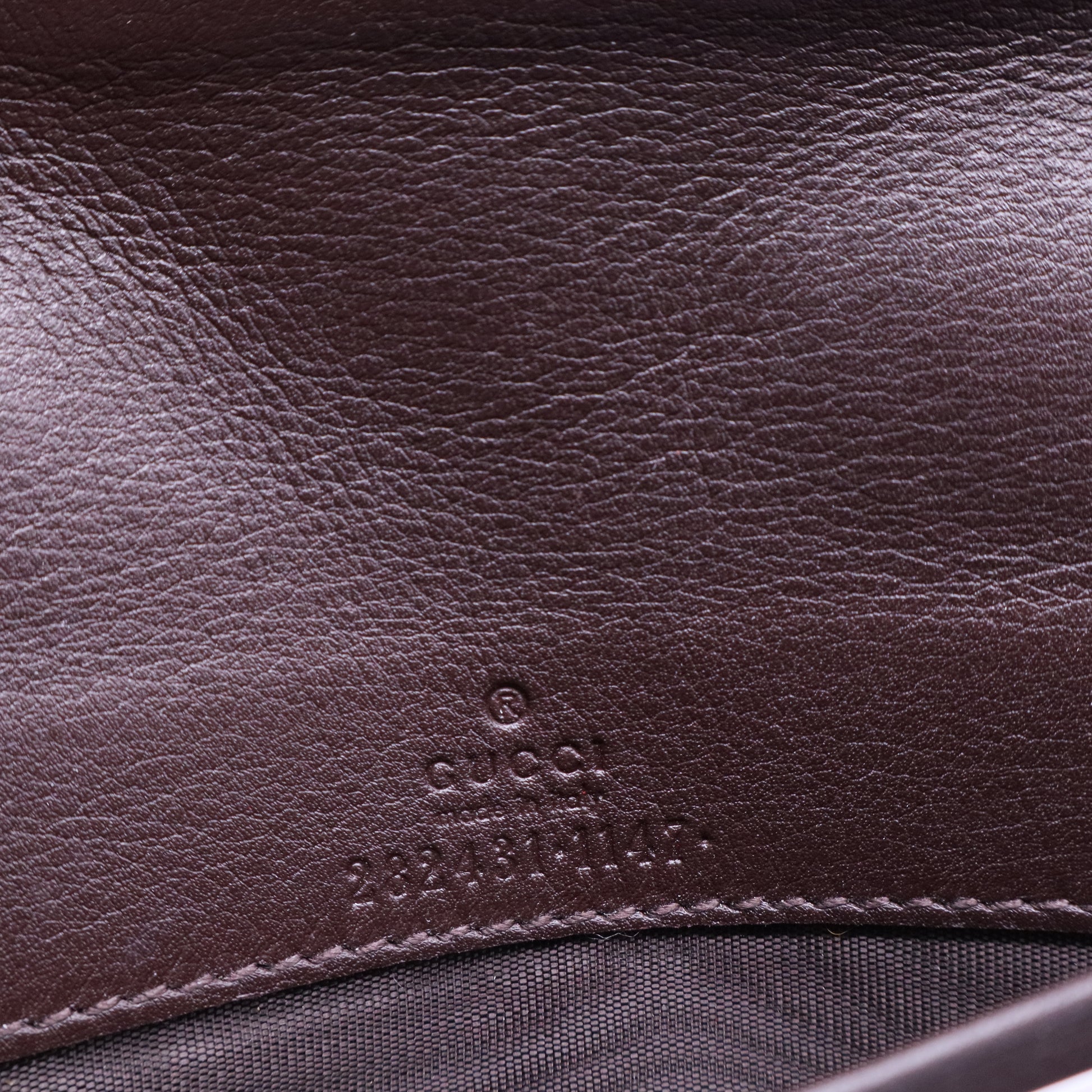 Black Guccissima Leather Flap Continental Wallet W11291