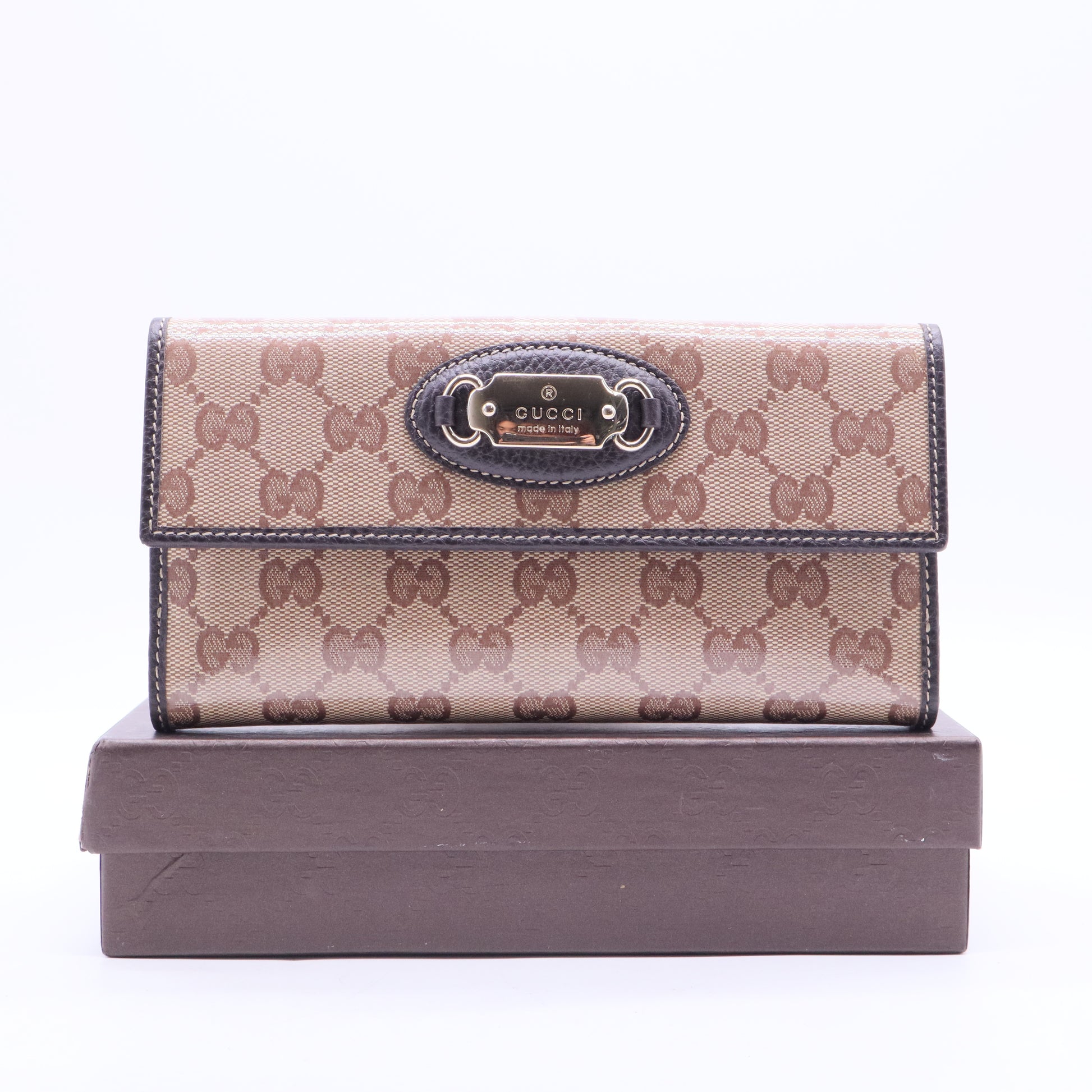 GG Crystal Continental Wallet W11289