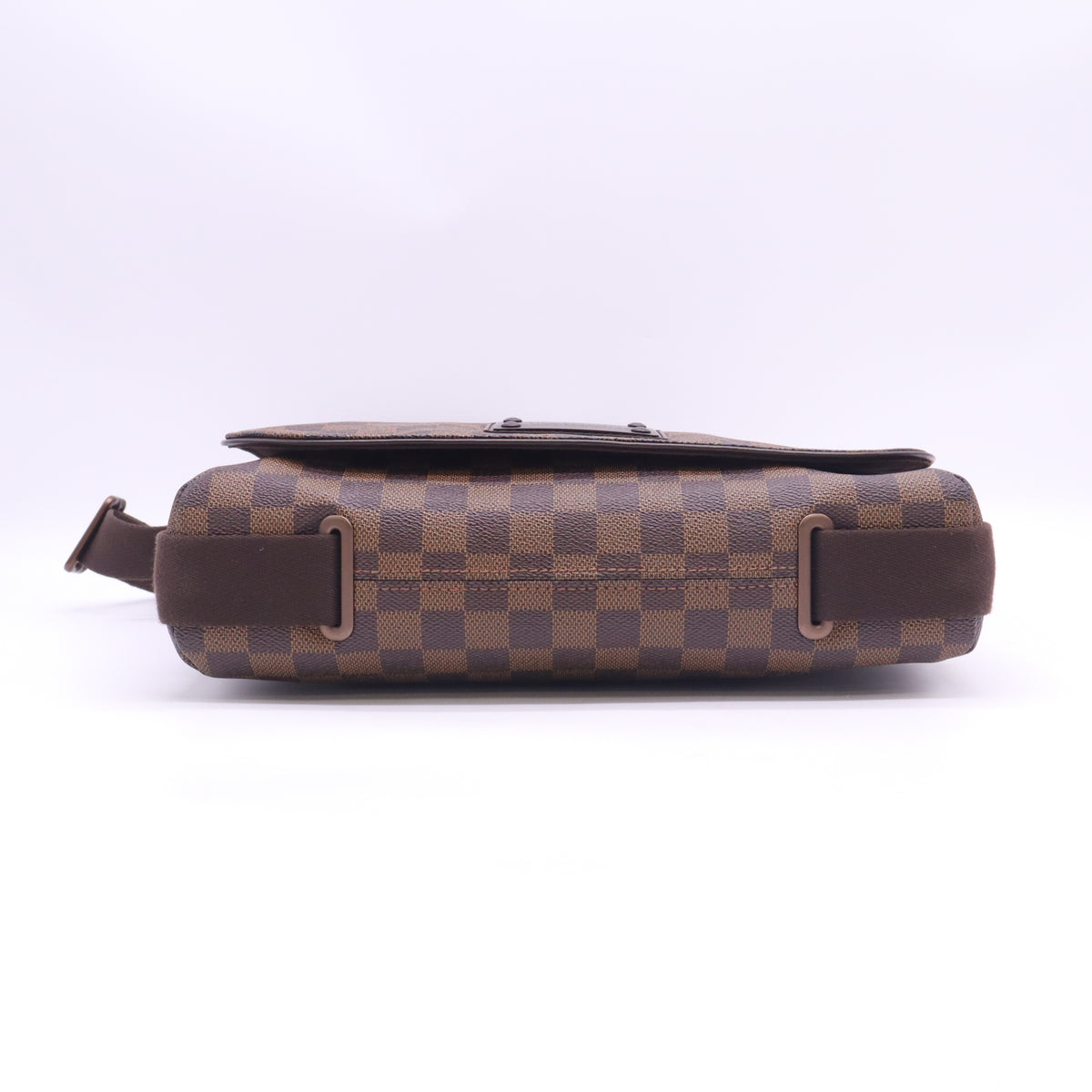 Louis Vuitton Damier Canvas Brooklyn MM Messenger Bag Twins B24172