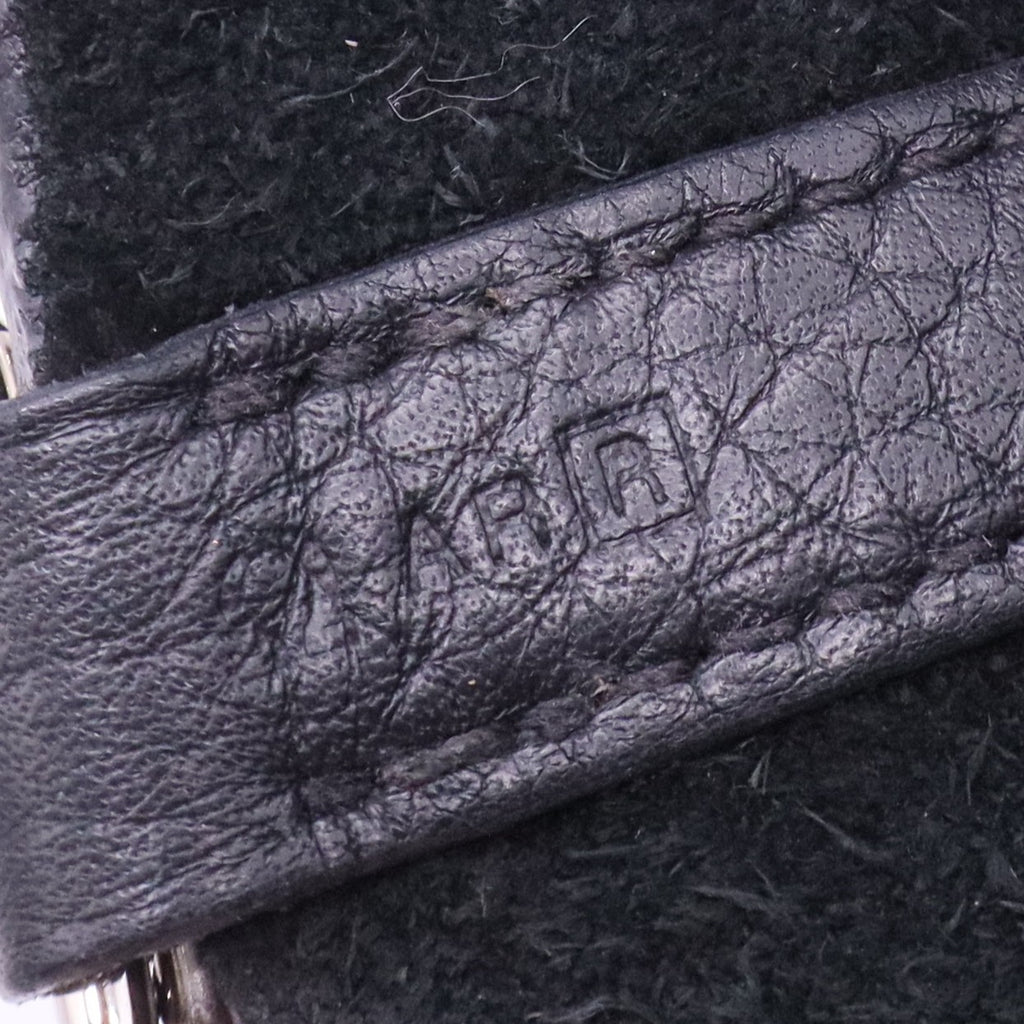 Hermes Picotin Lock Tote Black Clemence Leather Palladium Hardware