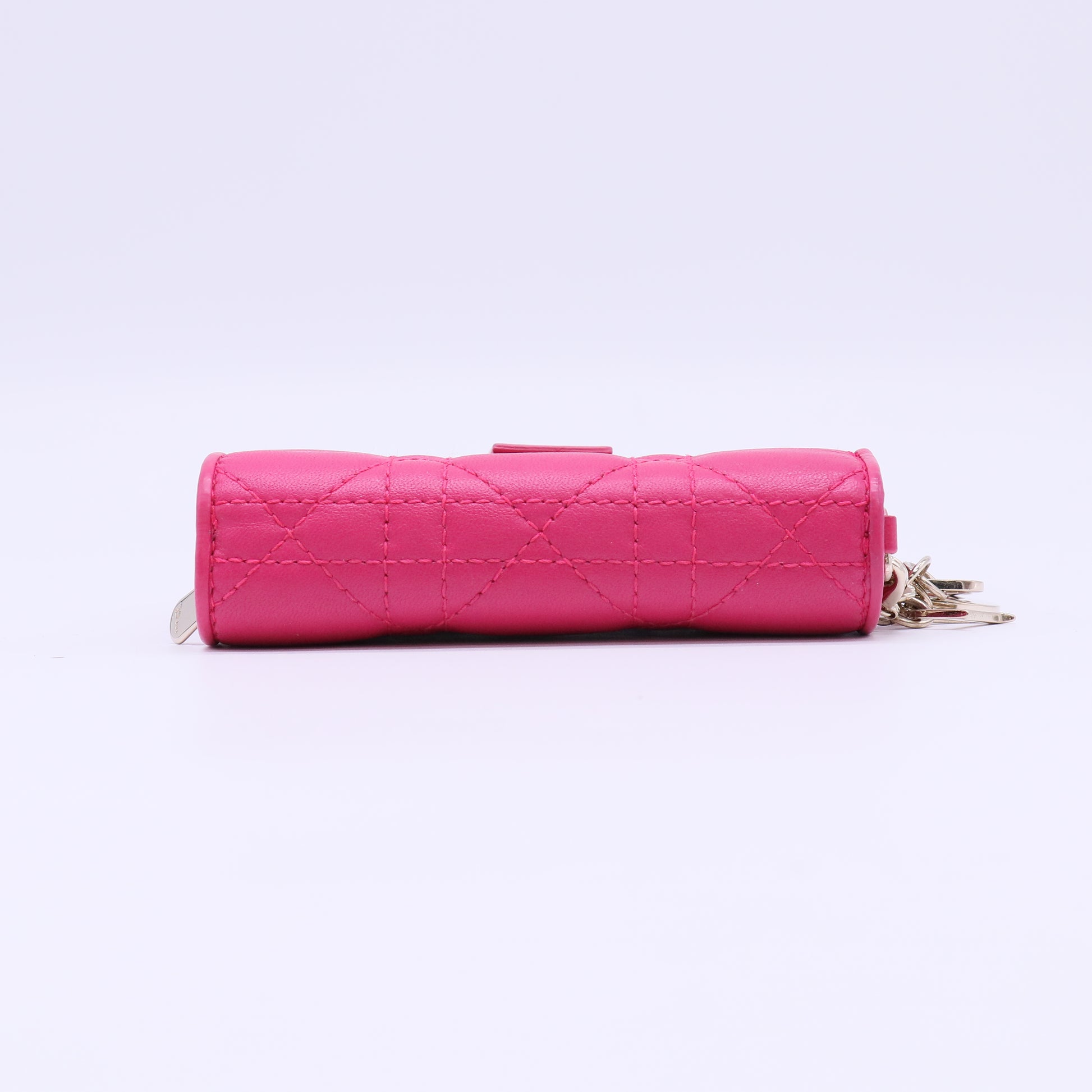 Lady Dior Cannage Lambskin Compact Wallet W21981