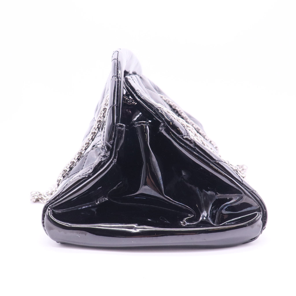 Mademoiselle patent leather handbag