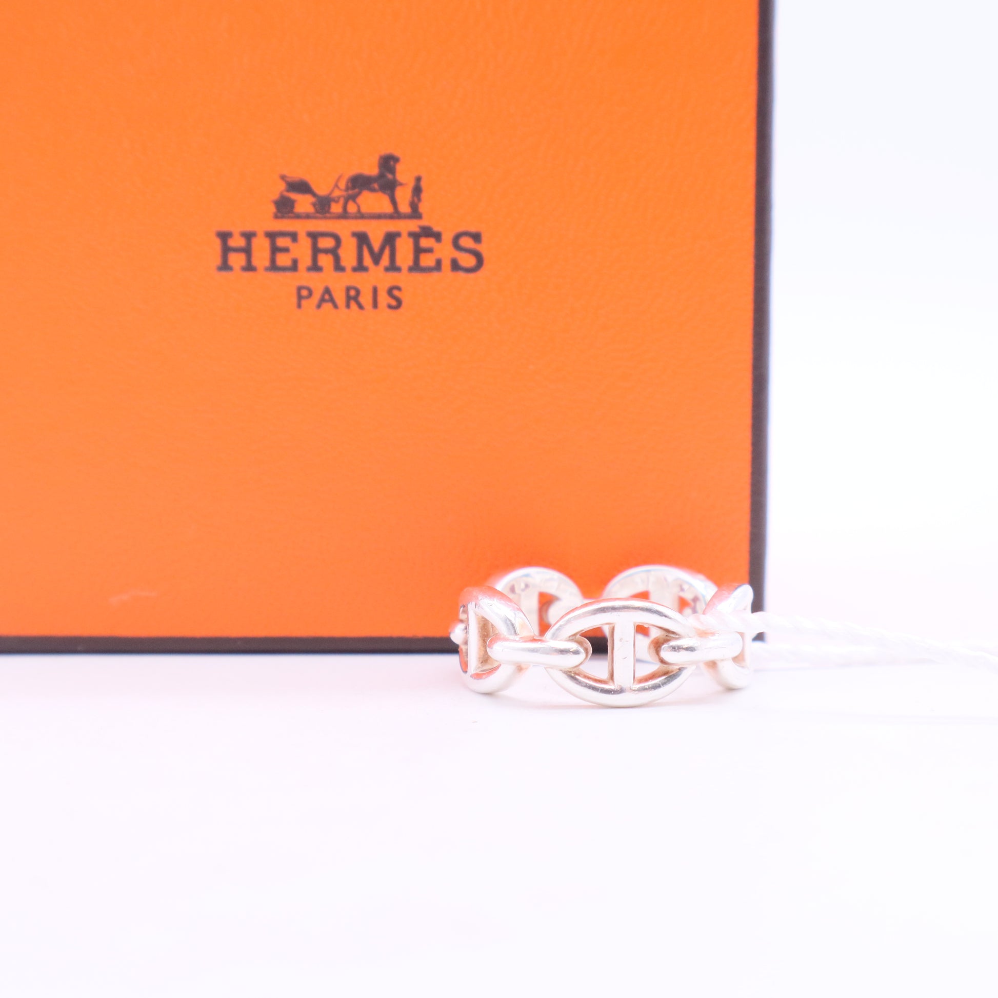 Chaine d'Ancre Enchainee Ring Sterling Silver Twins