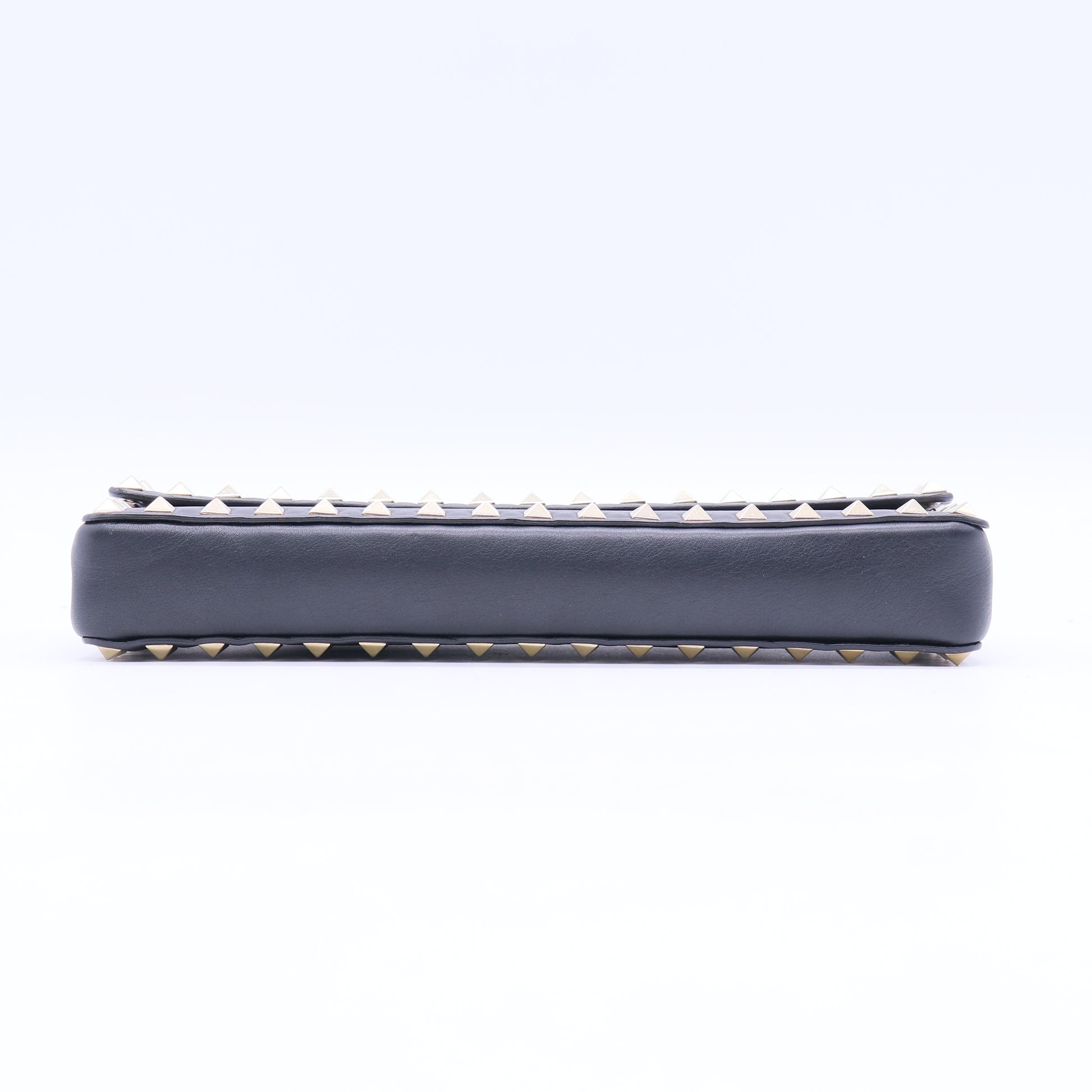 Rockstud Bracelet Clutch Leather Long Twins B21566